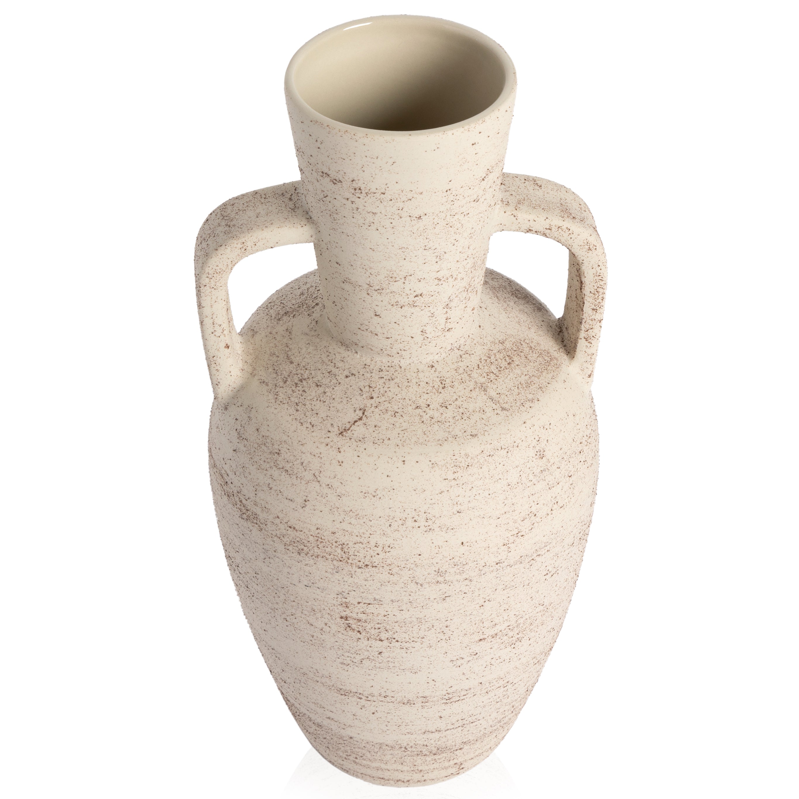 Pima Small Vase-Distressed Cream - StyleMeGHD - 