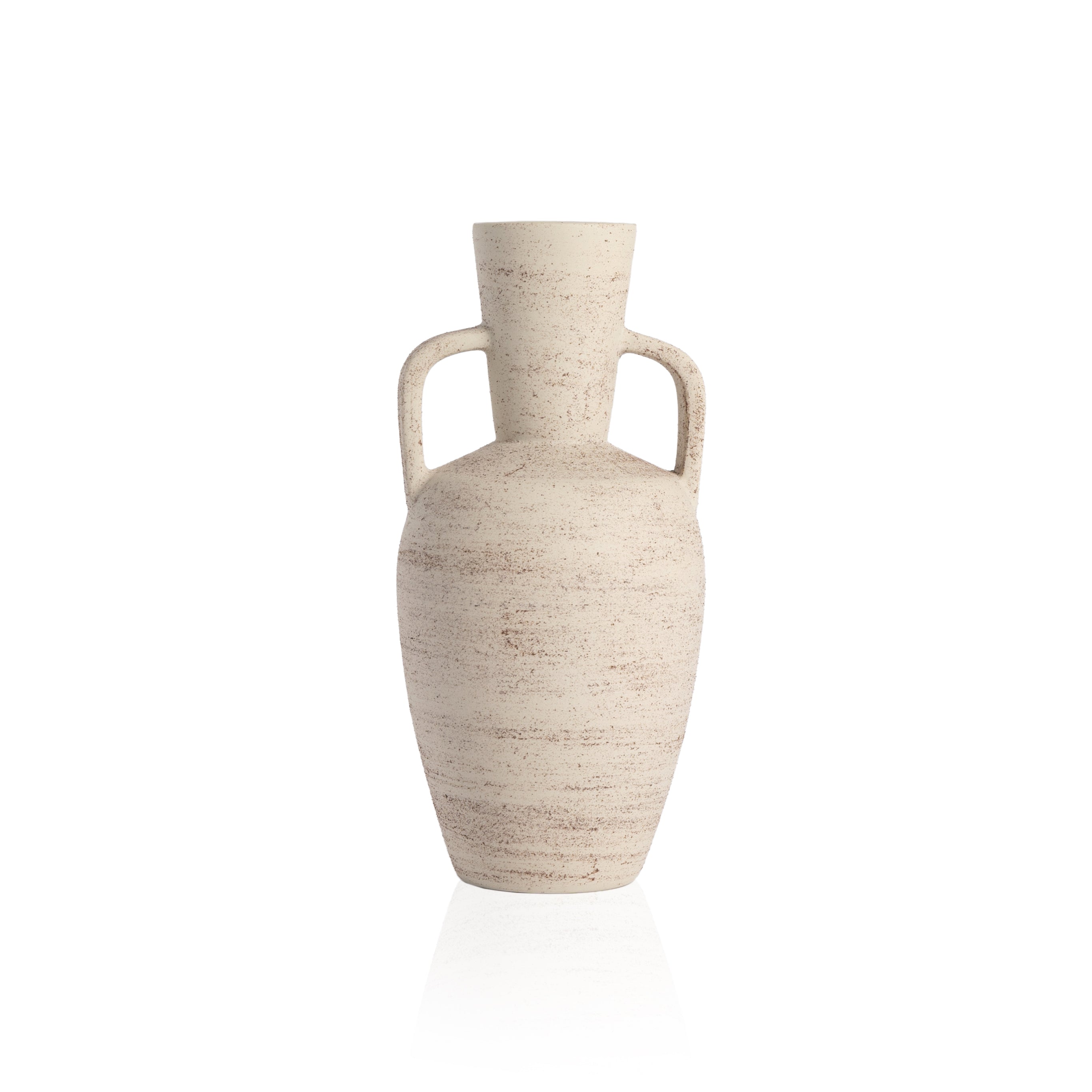 Pima Small Vase-Distressed Cream - StyleMeGHD - 