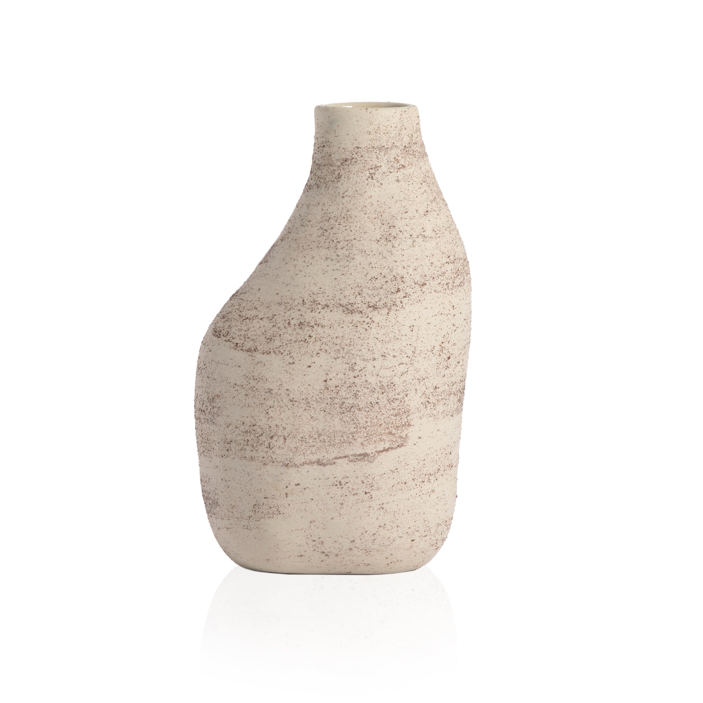 Arid Small Vase-Distressed Cream - StyleMeGHD - 