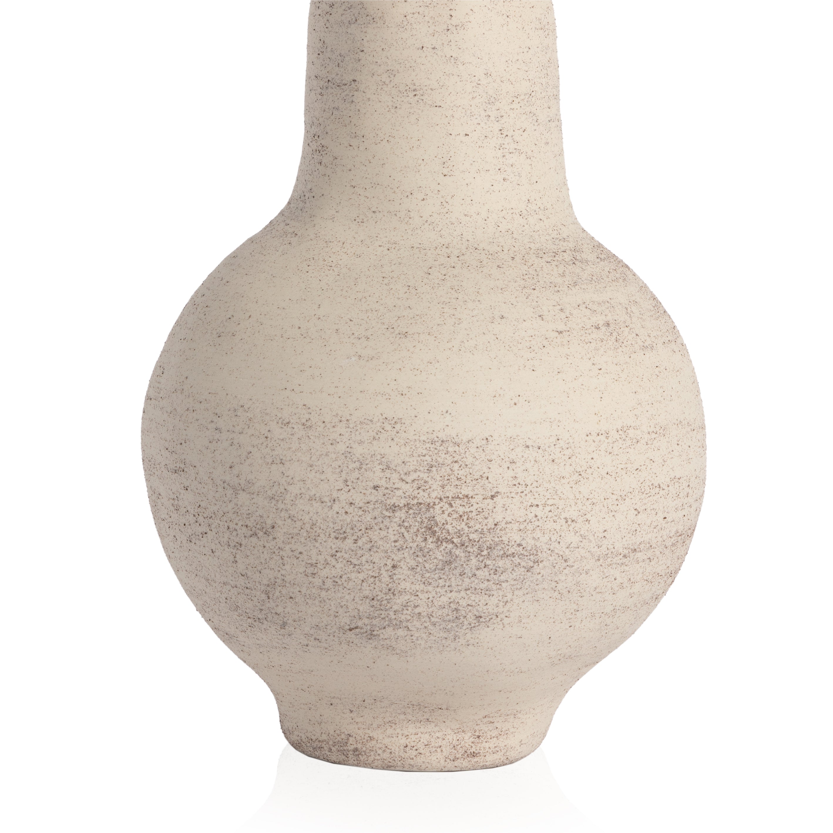 Arid Round Vase-Distressed Cream - StyleMeGHD - 