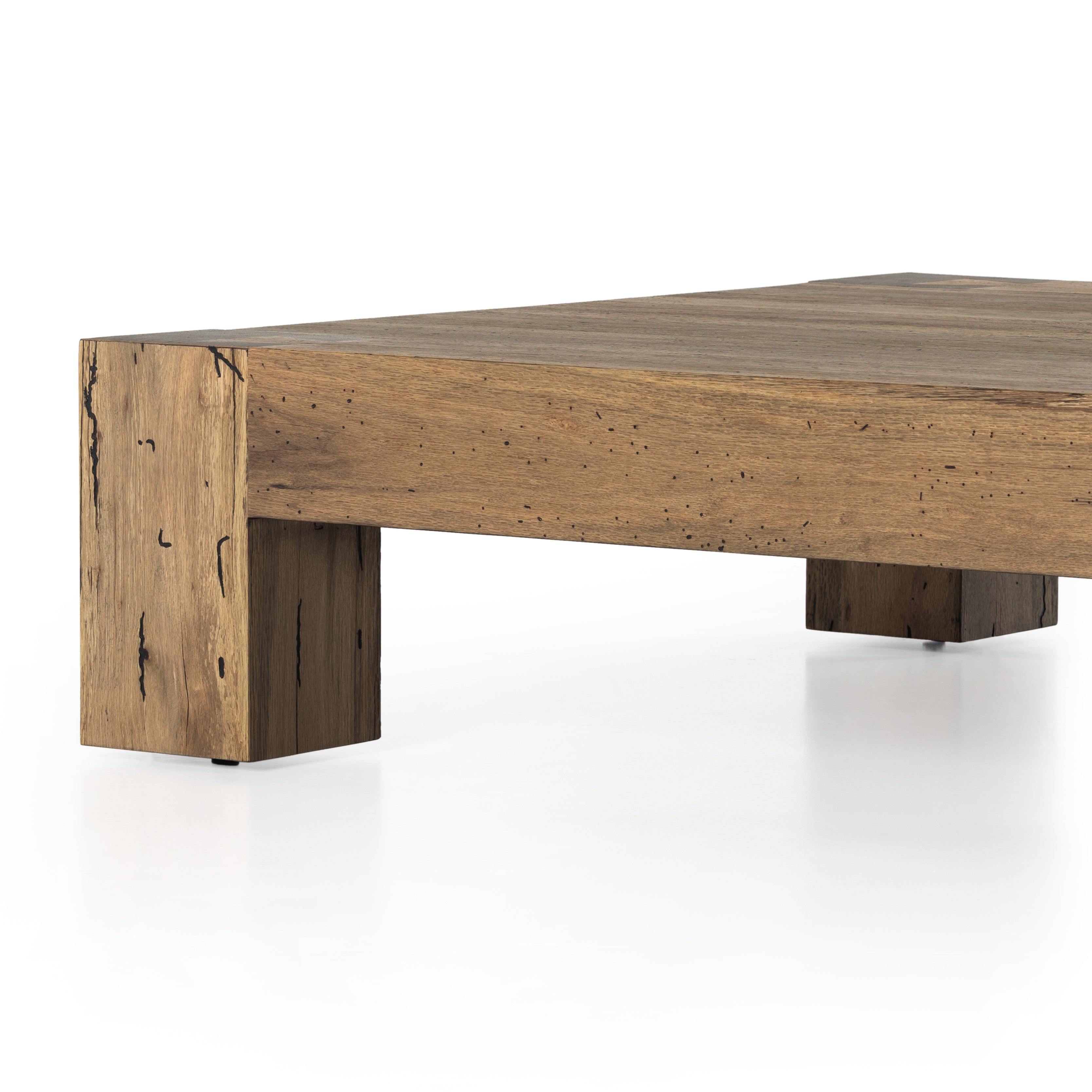 Abaso Coffee Table-Rustic Wormwood Oak - StyleMeGHD - 