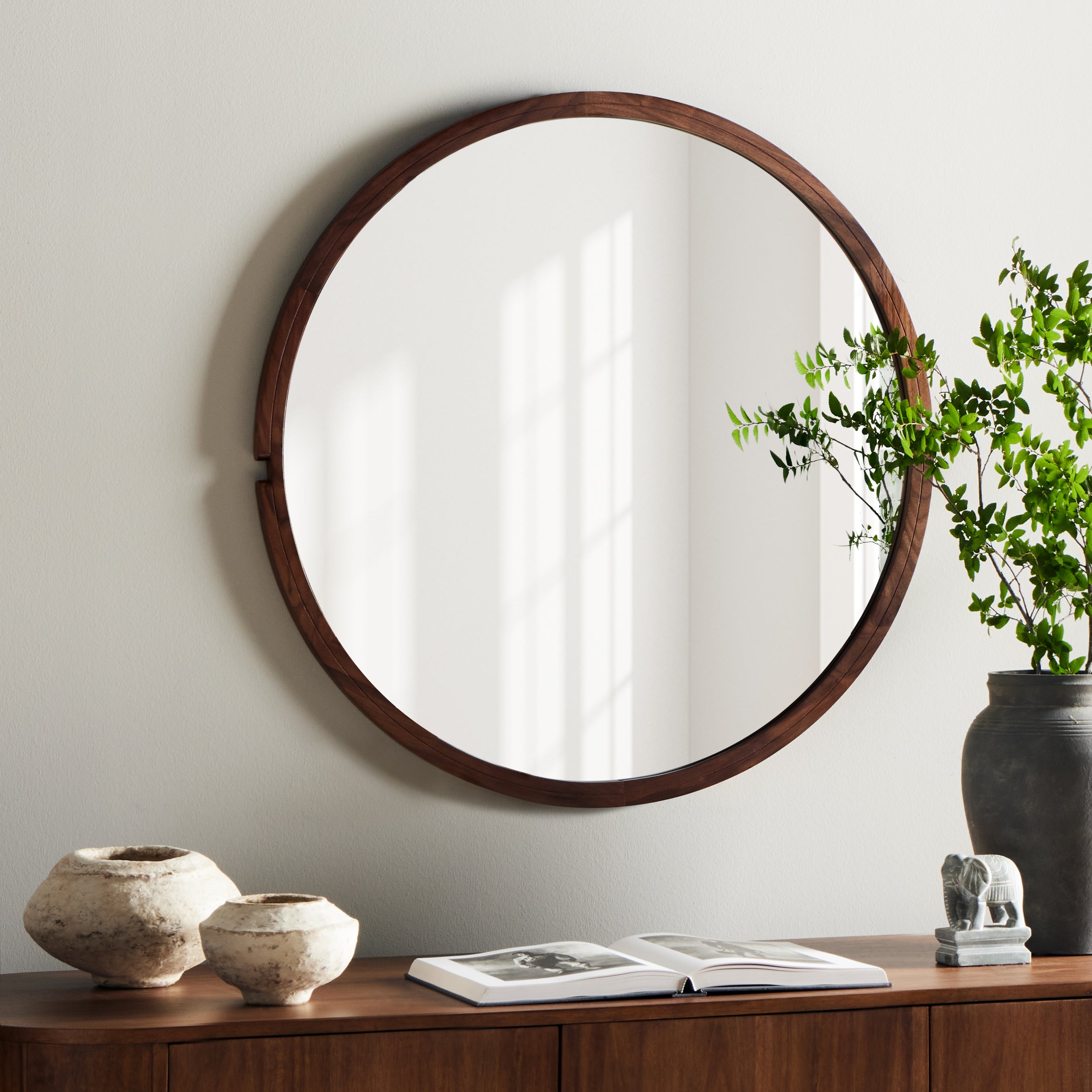 Arturo Mirror-Natural Walnut - StyleMeGHD - 