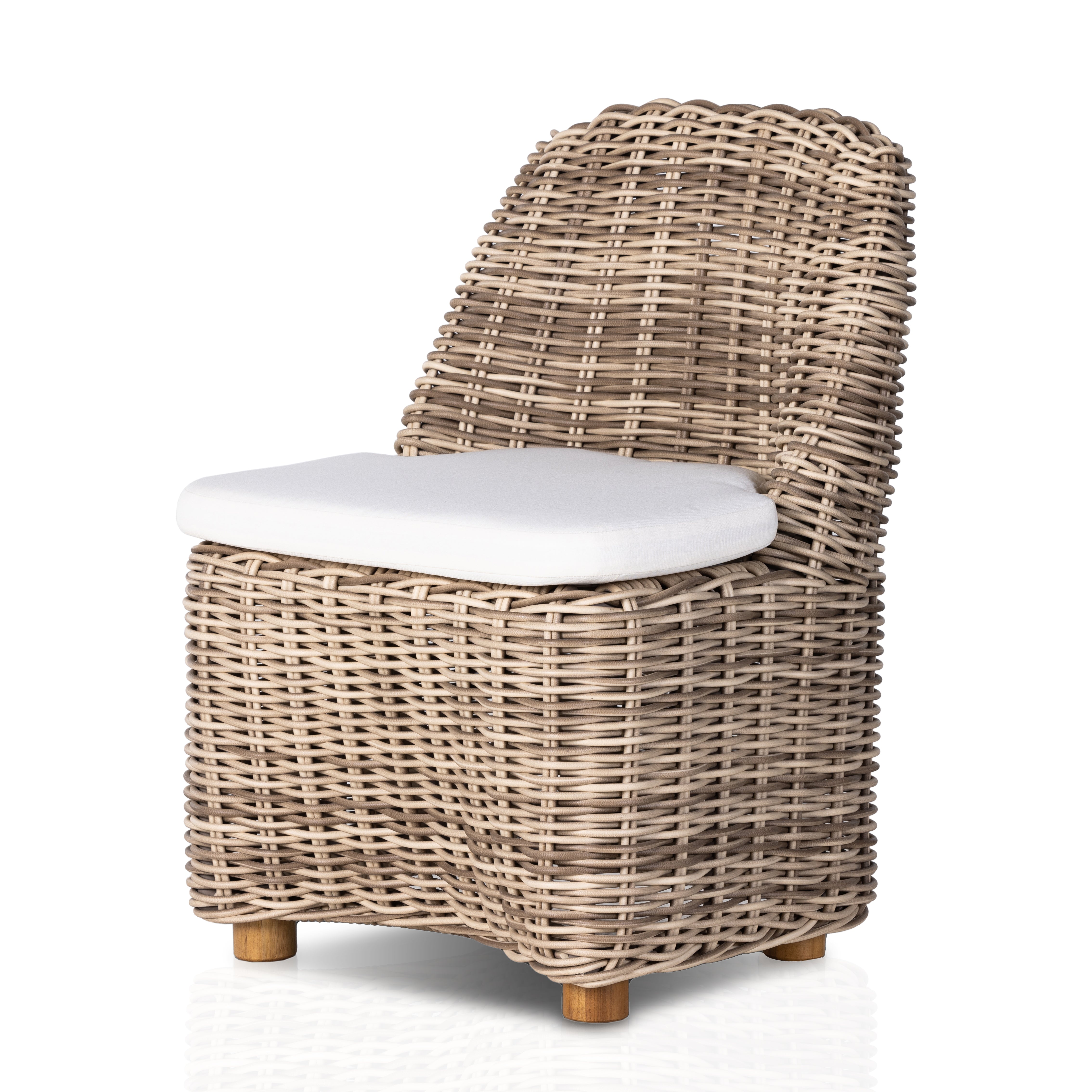 Messina Outdoor Dining Chair-Natural - StyleMeGHD - 