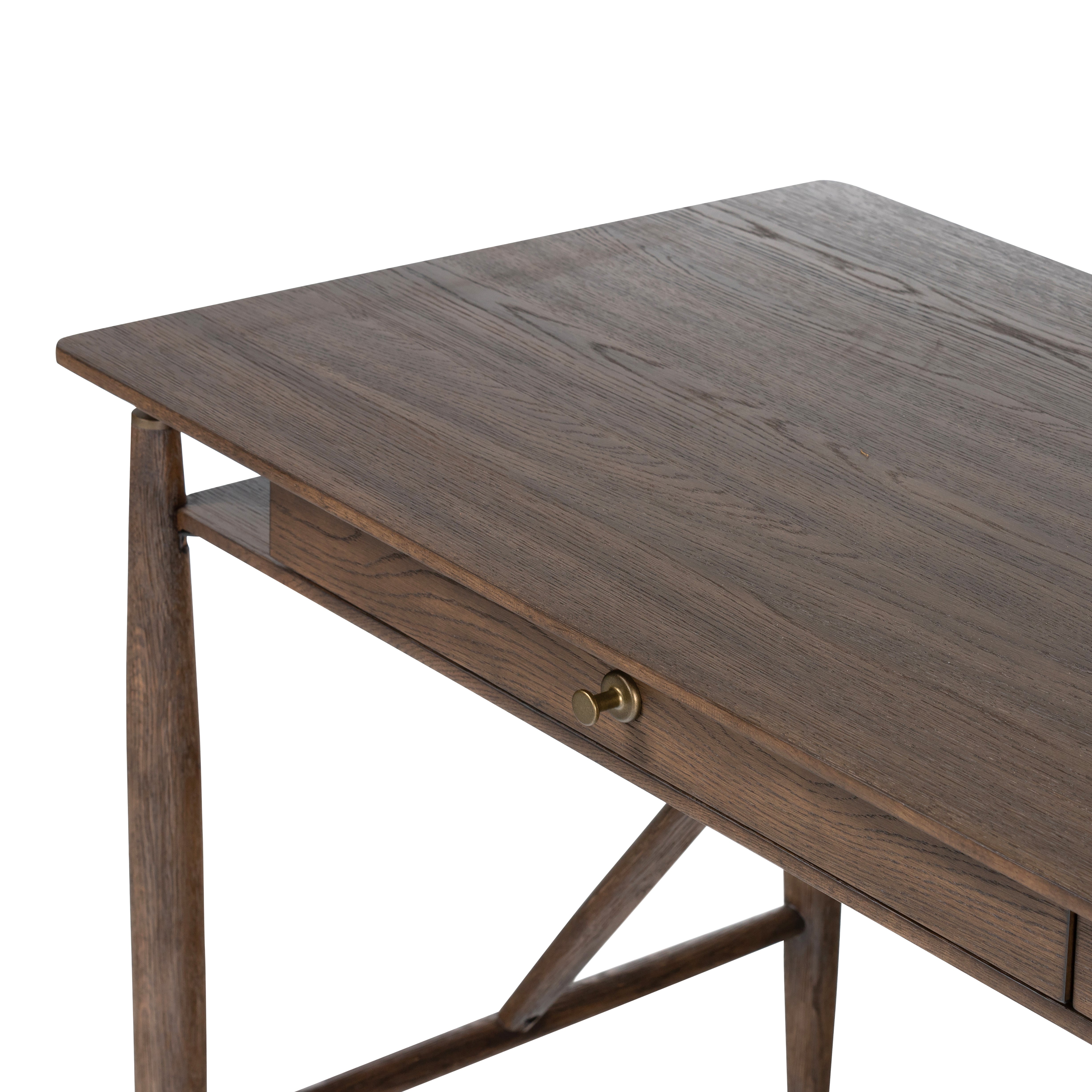 Markia Desk-Aged Oak - StyleMeGHD - 