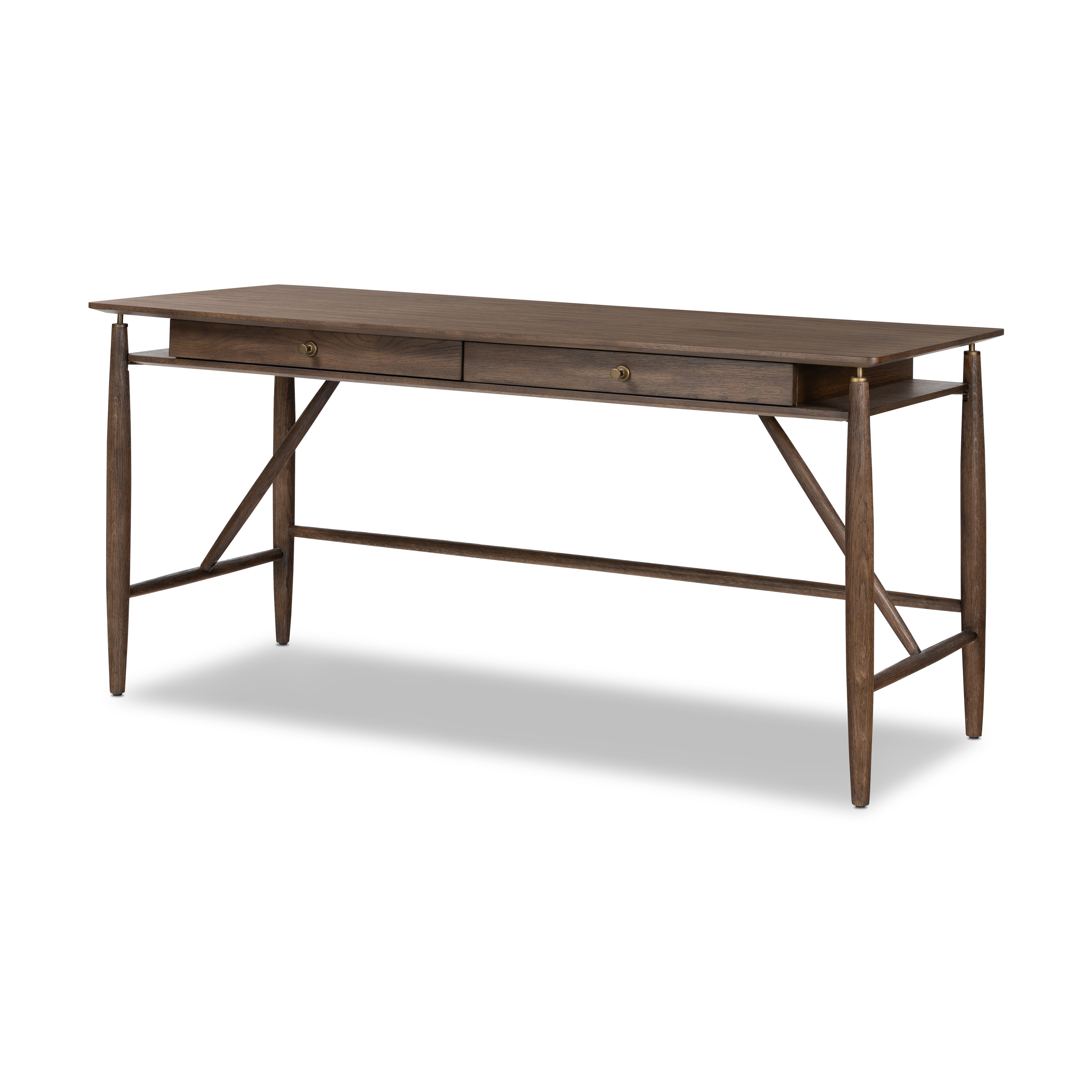 Markia Desk-Aged Oak - StyleMeGHD - 