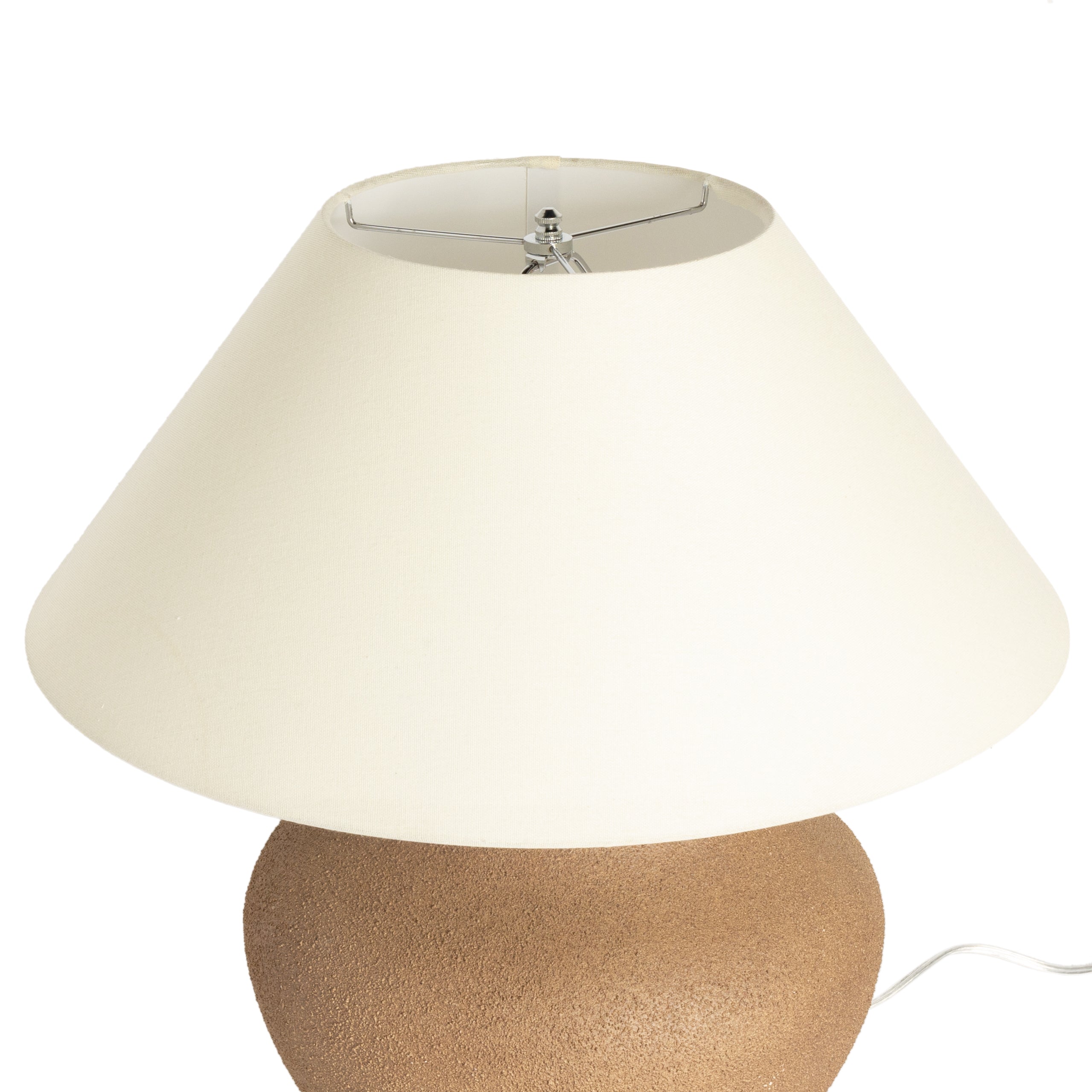 Parma Ceramic Table Lamp-Dark Sand - StyleMeGHD - 