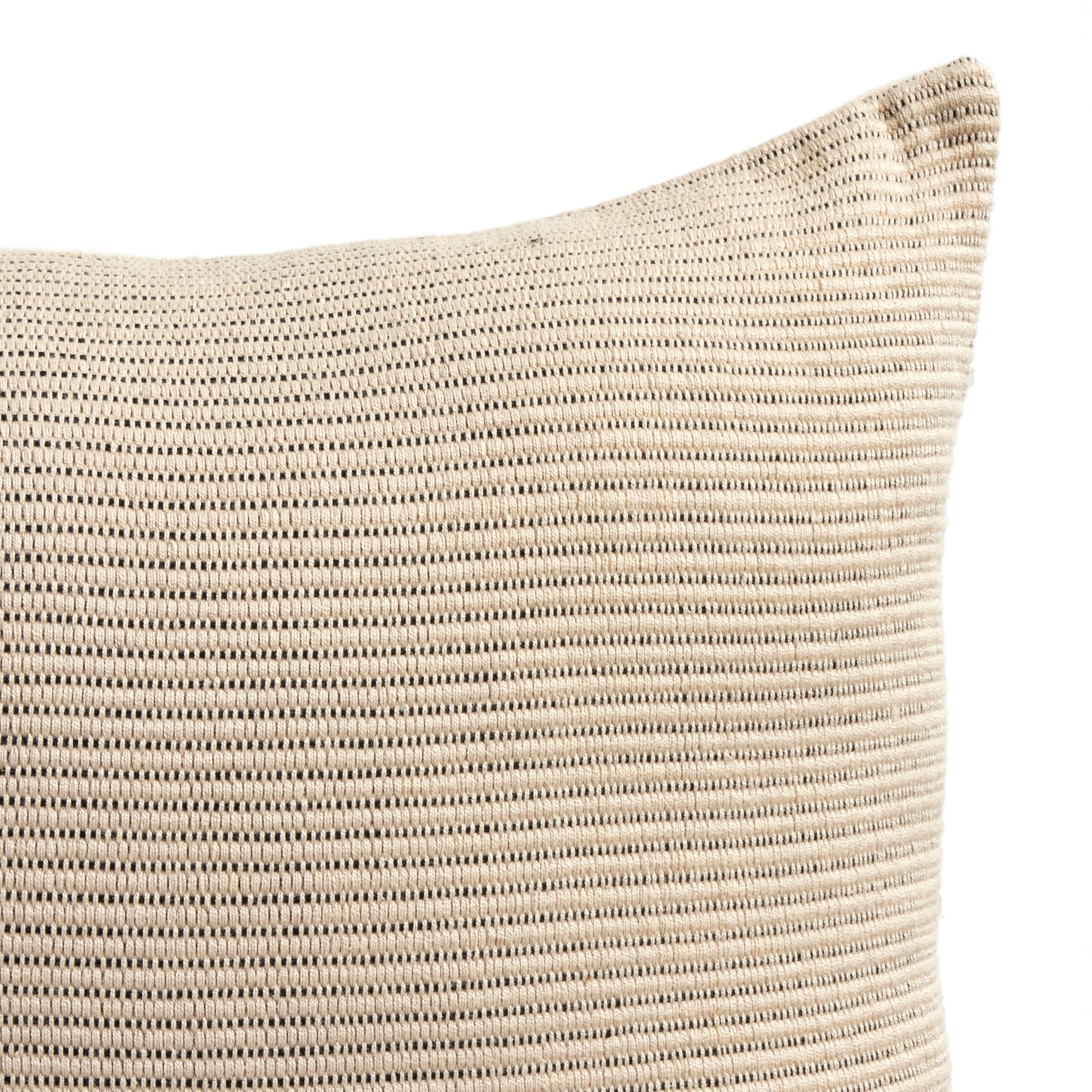 Madeline Handwoven Pillow - Black