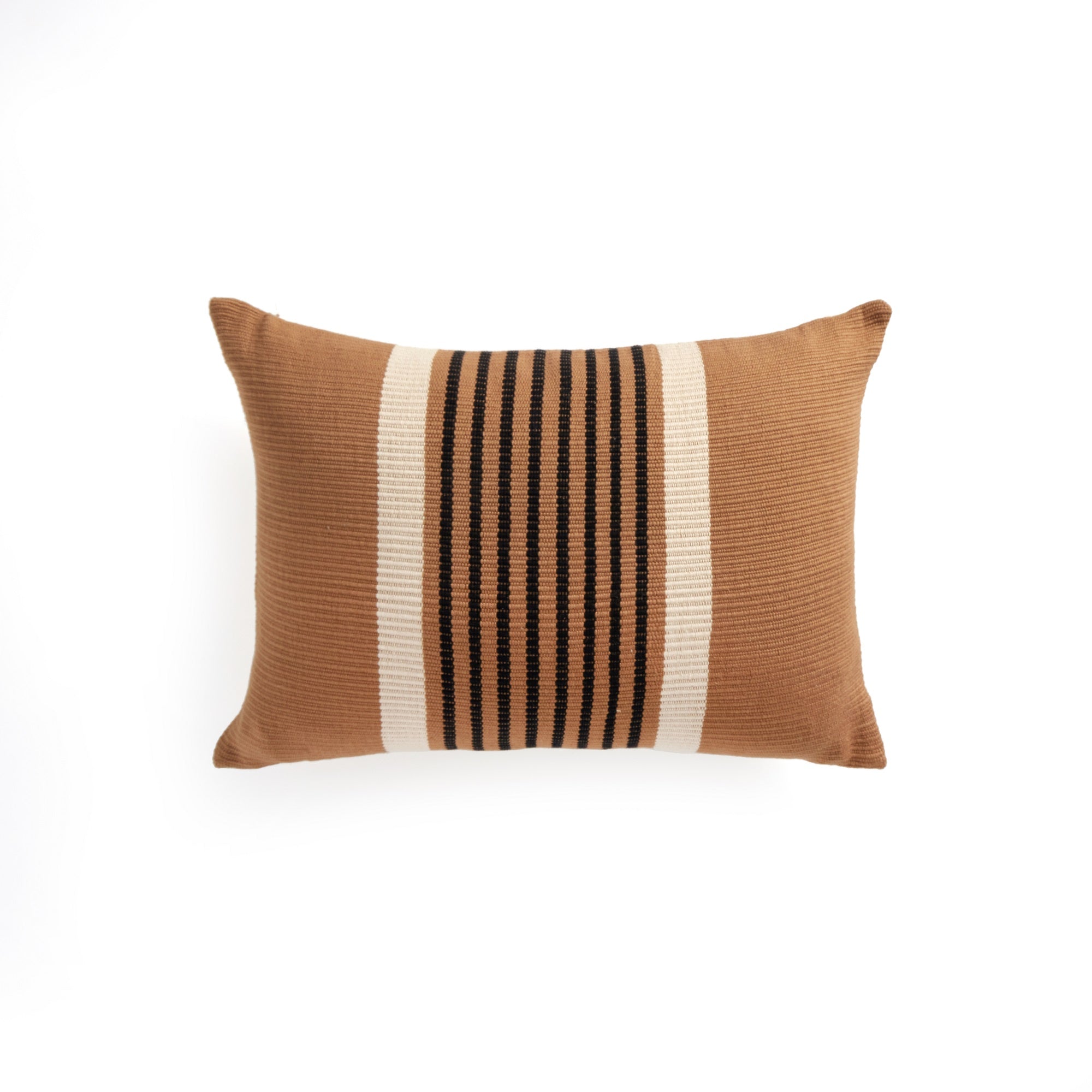 Madeline Handwoven Pillow - Taupe