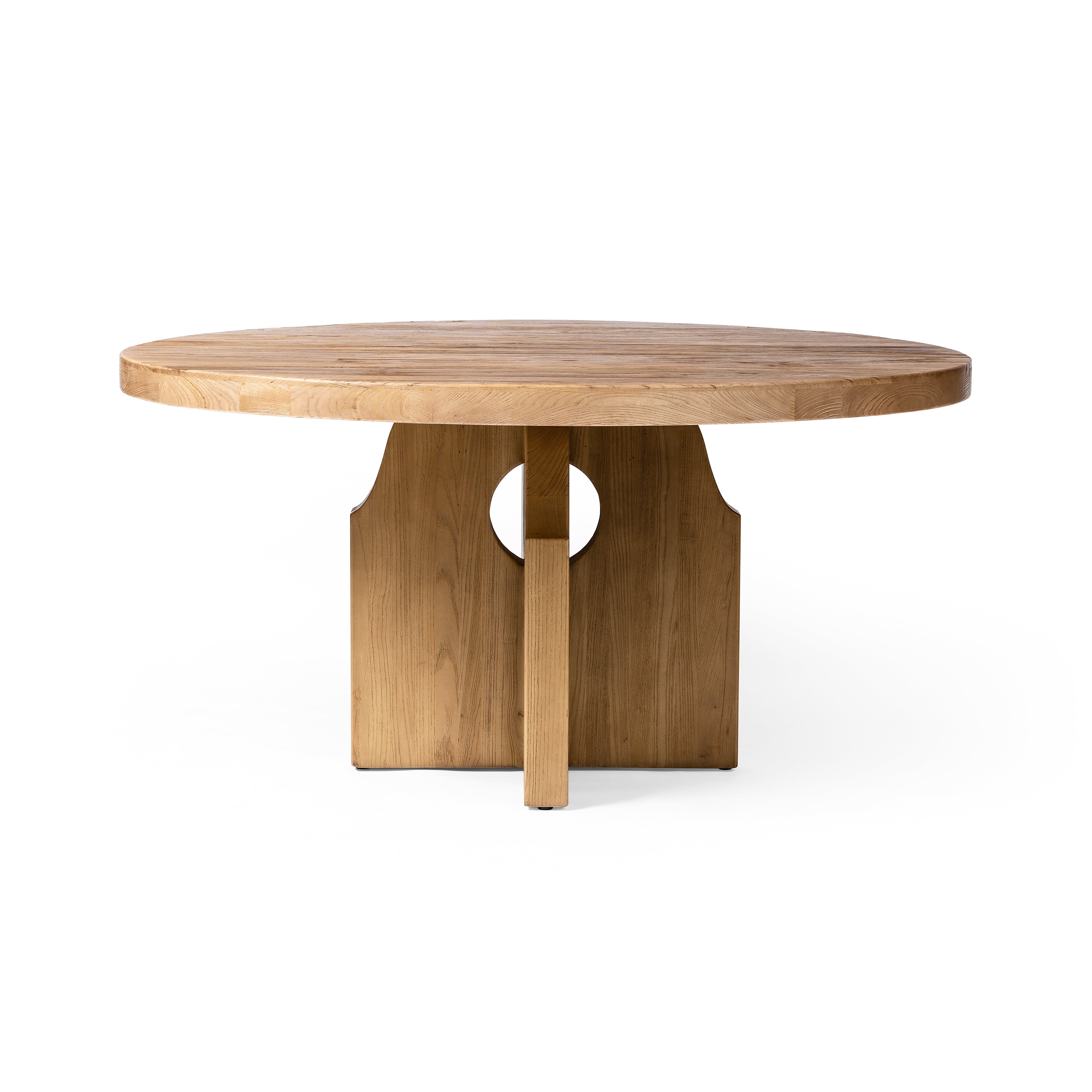 Allandale Round Dining Table-Natural Elm - StyleMeGHD - 