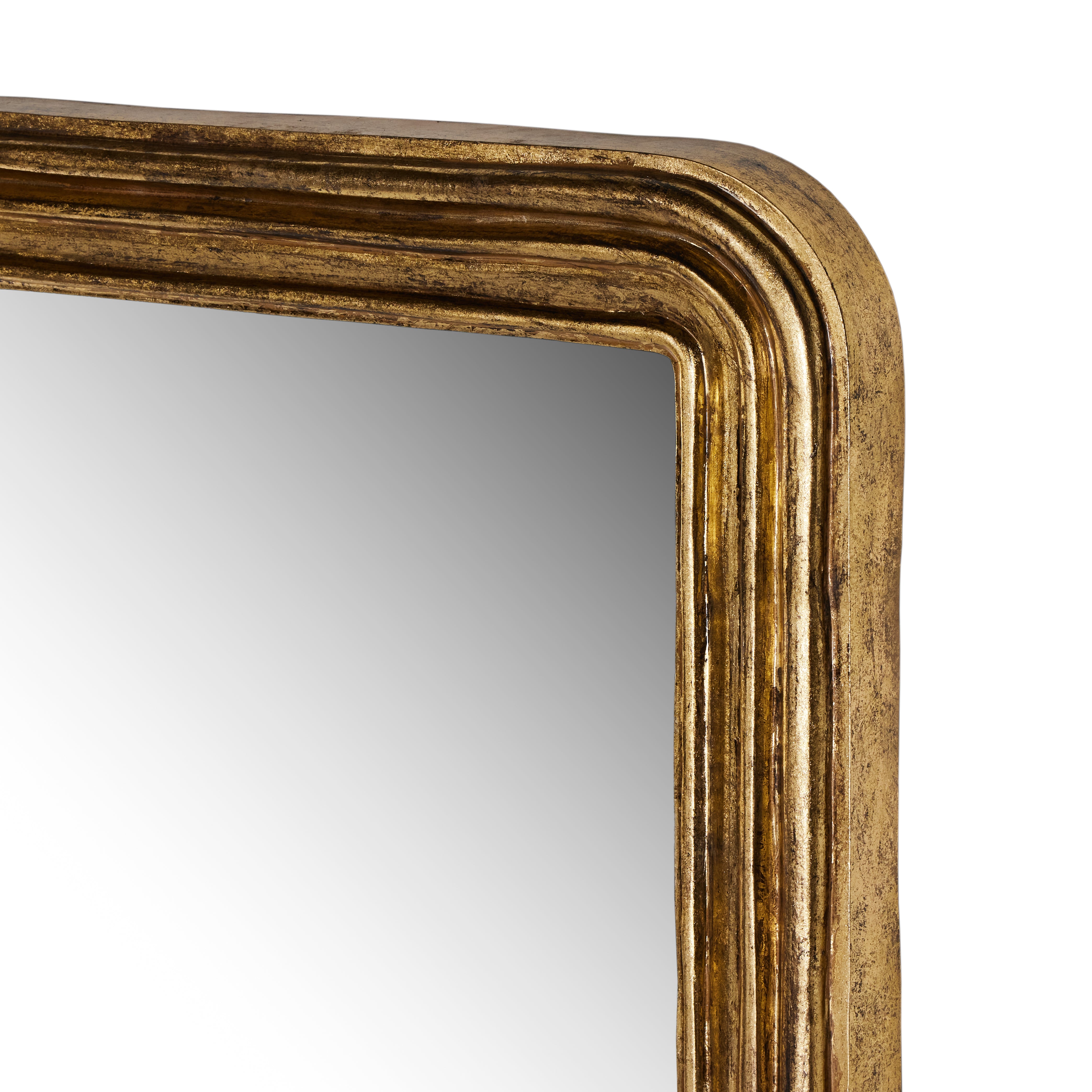 Vintage Louis Floor Mirror-Antiqued - StyleMeGHD - 