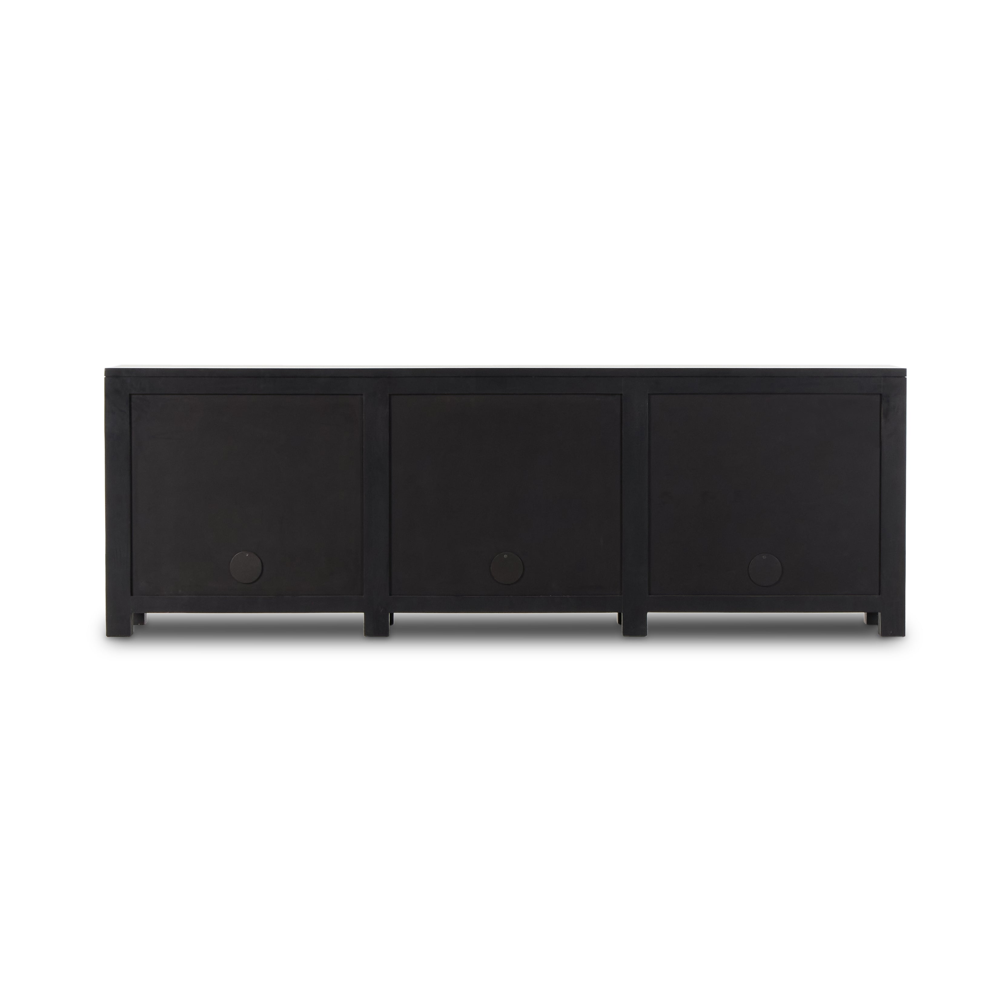 Tilda 6 Door Sideboard-Black Wash Mango - StyleMeGHD - 