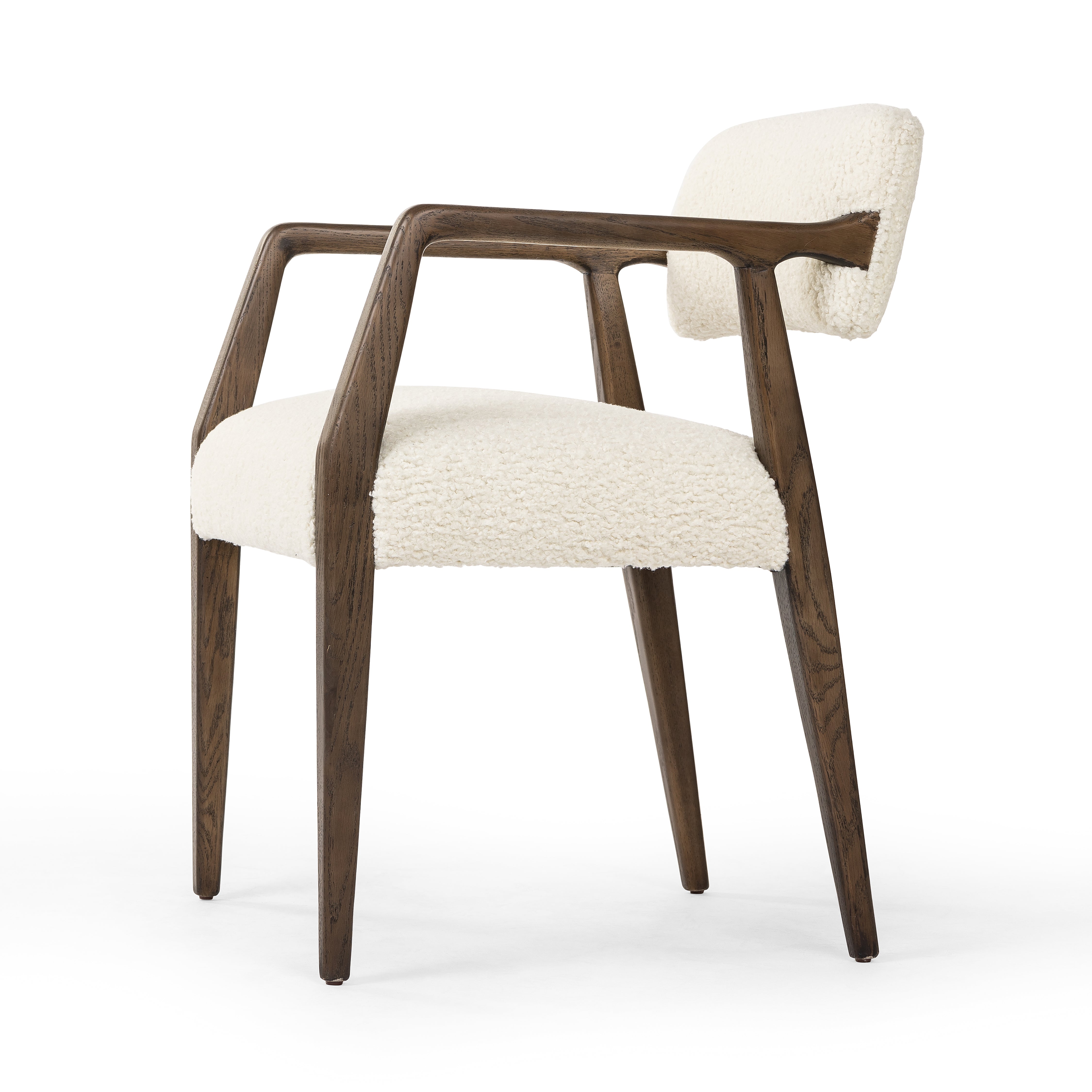 Tyler Dining Armchair-Sheepskin Natural - StyleMeGHD - 