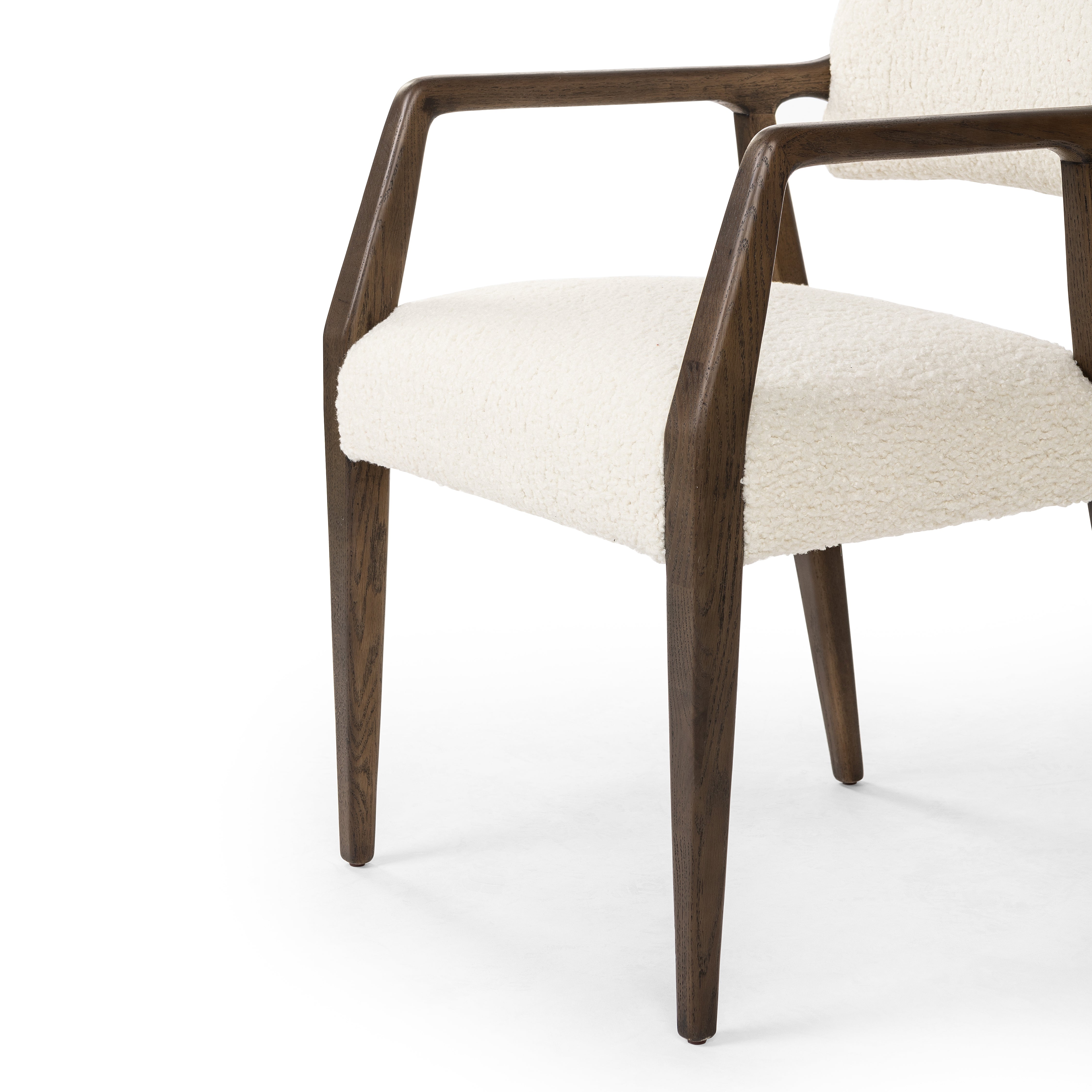 Tyler Dining Armchair-Sheepskin Natural - StyleMeGHD - 