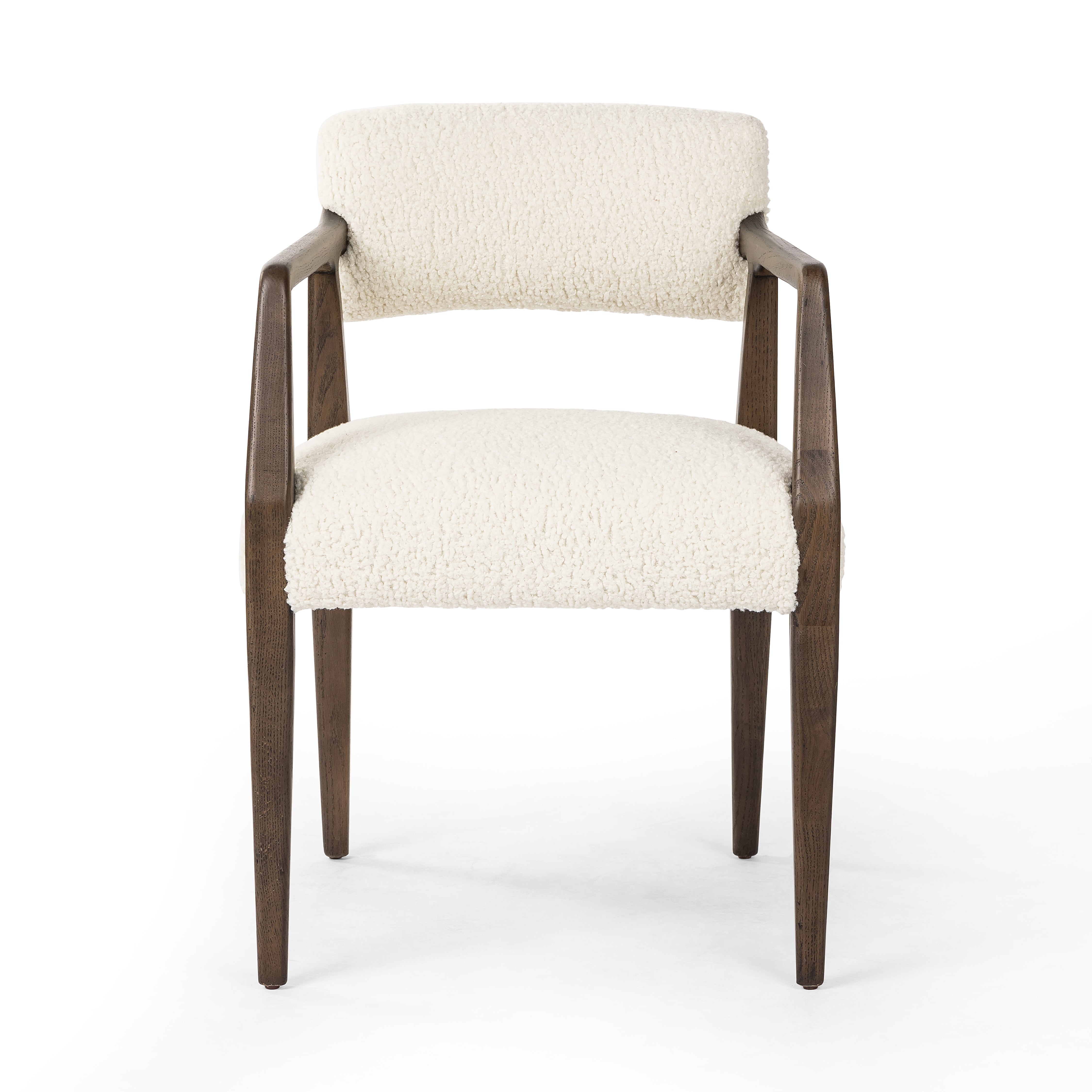 Tyler Dining Armchair-Sheepskin Natural - StyleMeGHD - 