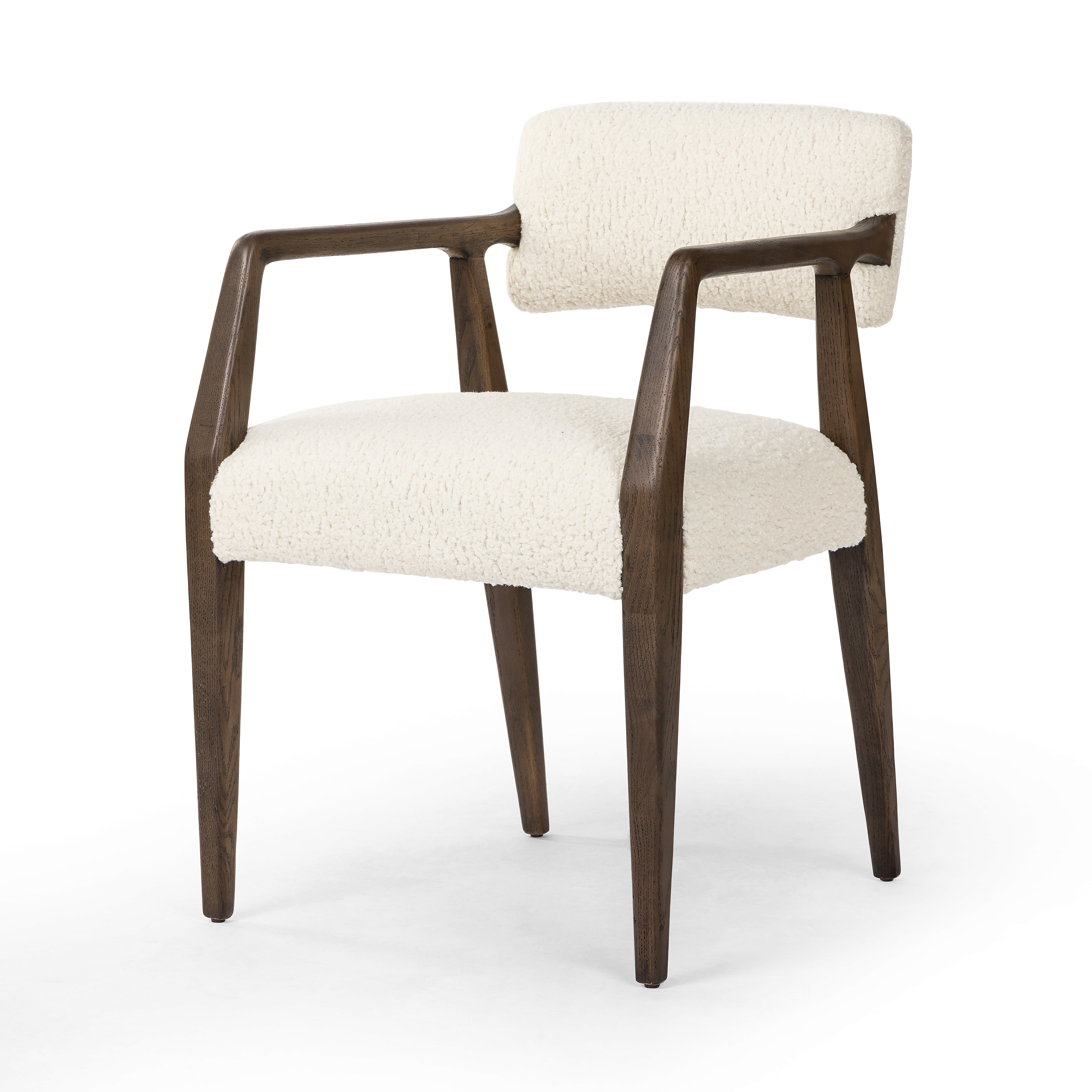 Tyler Dining Armchair-Sheepskin Natural - StyleMeGHD - 