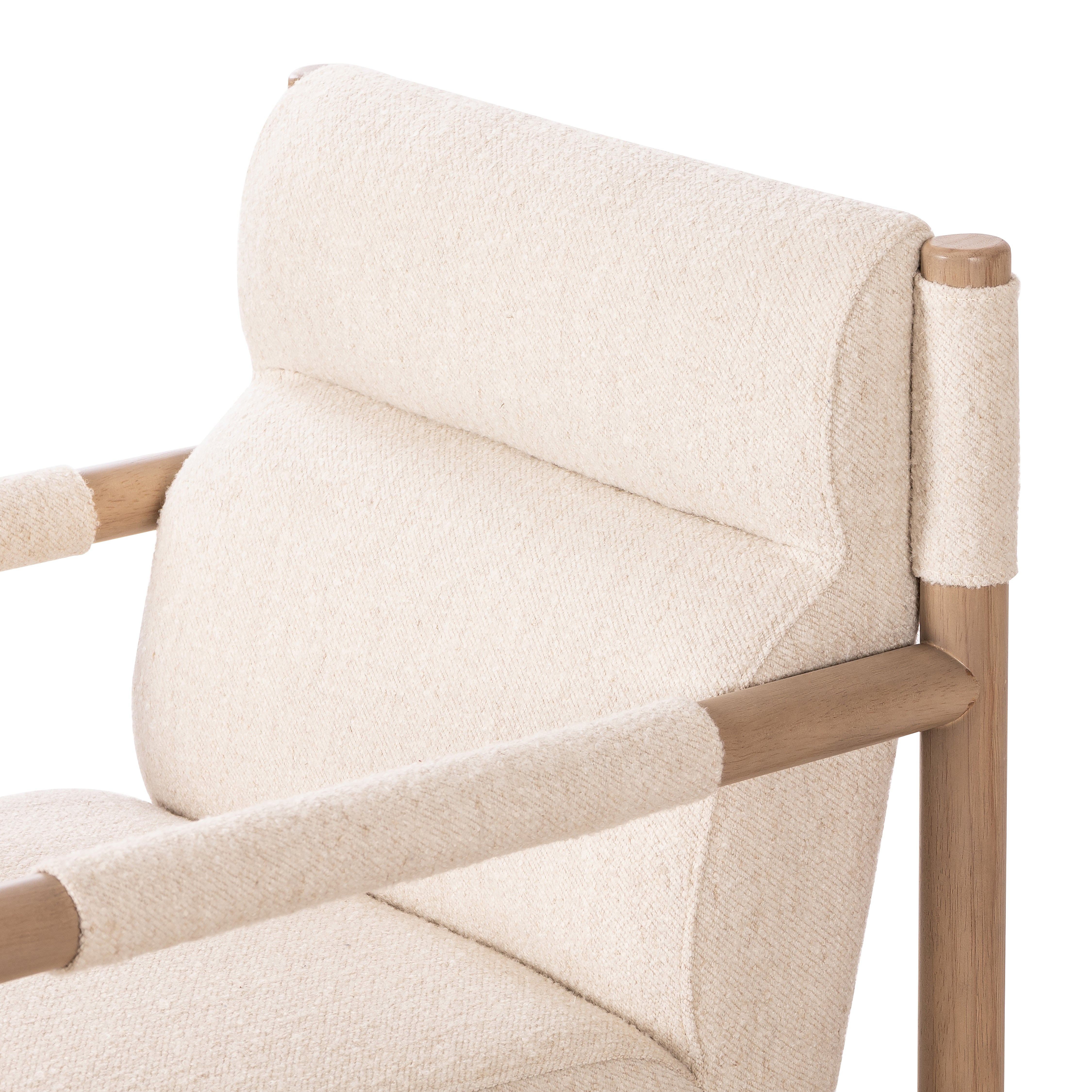 Kiano Dining Armchair-Charter Oatmeal - StyleMeGHD - 