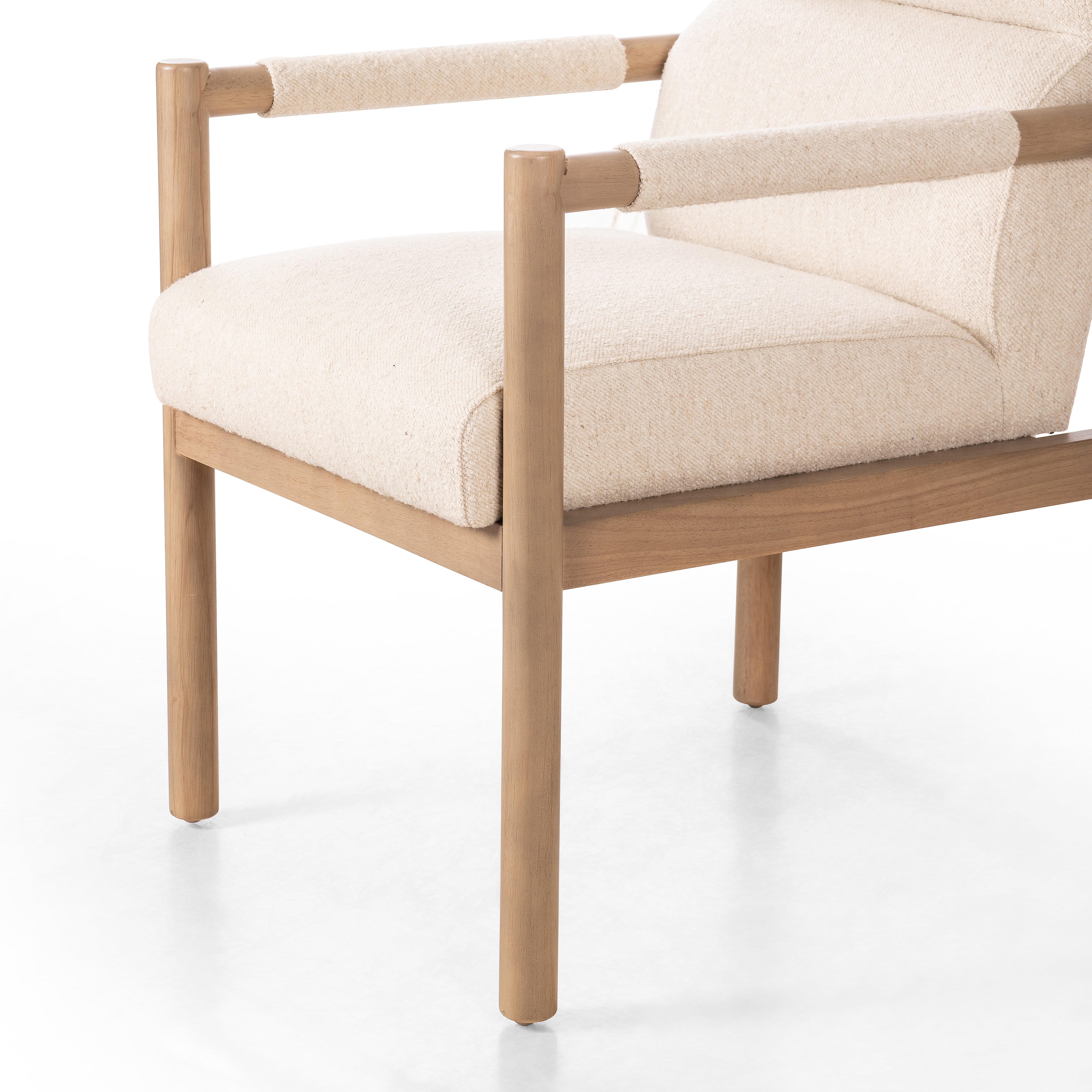 Kiano Dining Armchair-Charter Oatmeal - StyleMeGHD - 