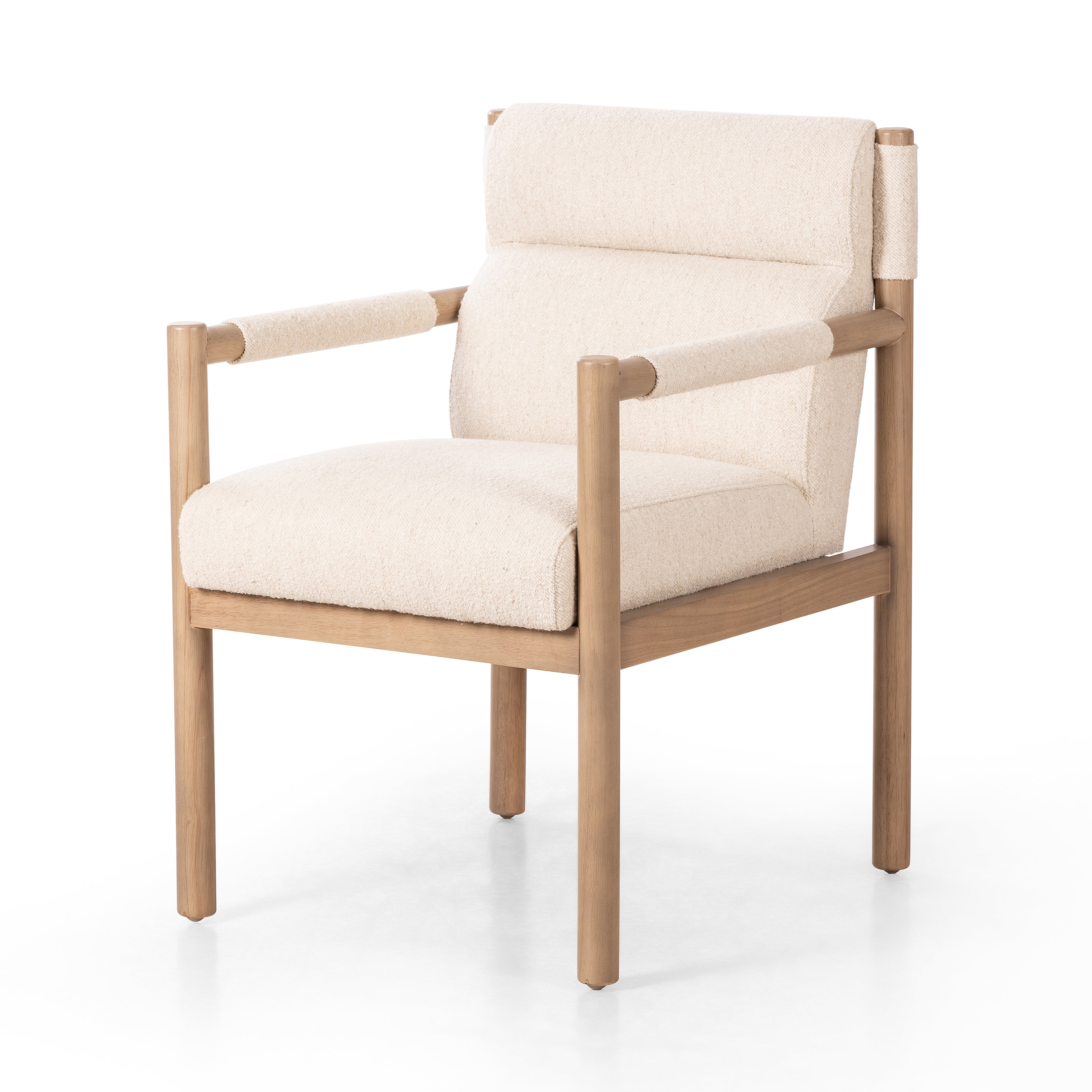 Kiano Dining Armchair-Charter Oatmeal - StyleMeGHD - 