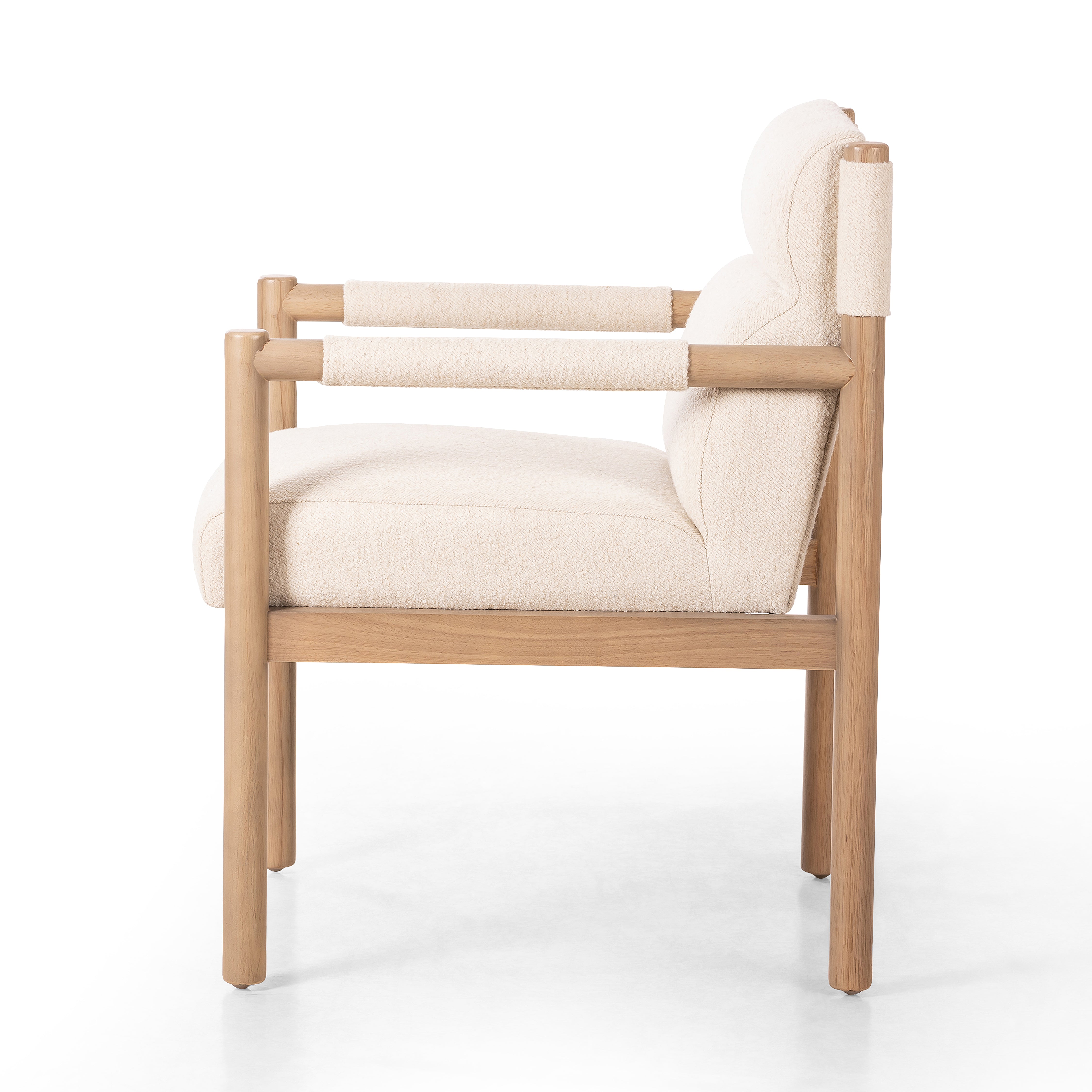 Kiano Dining Armchair-Charter Oatmeal - StyleMeGHD - 