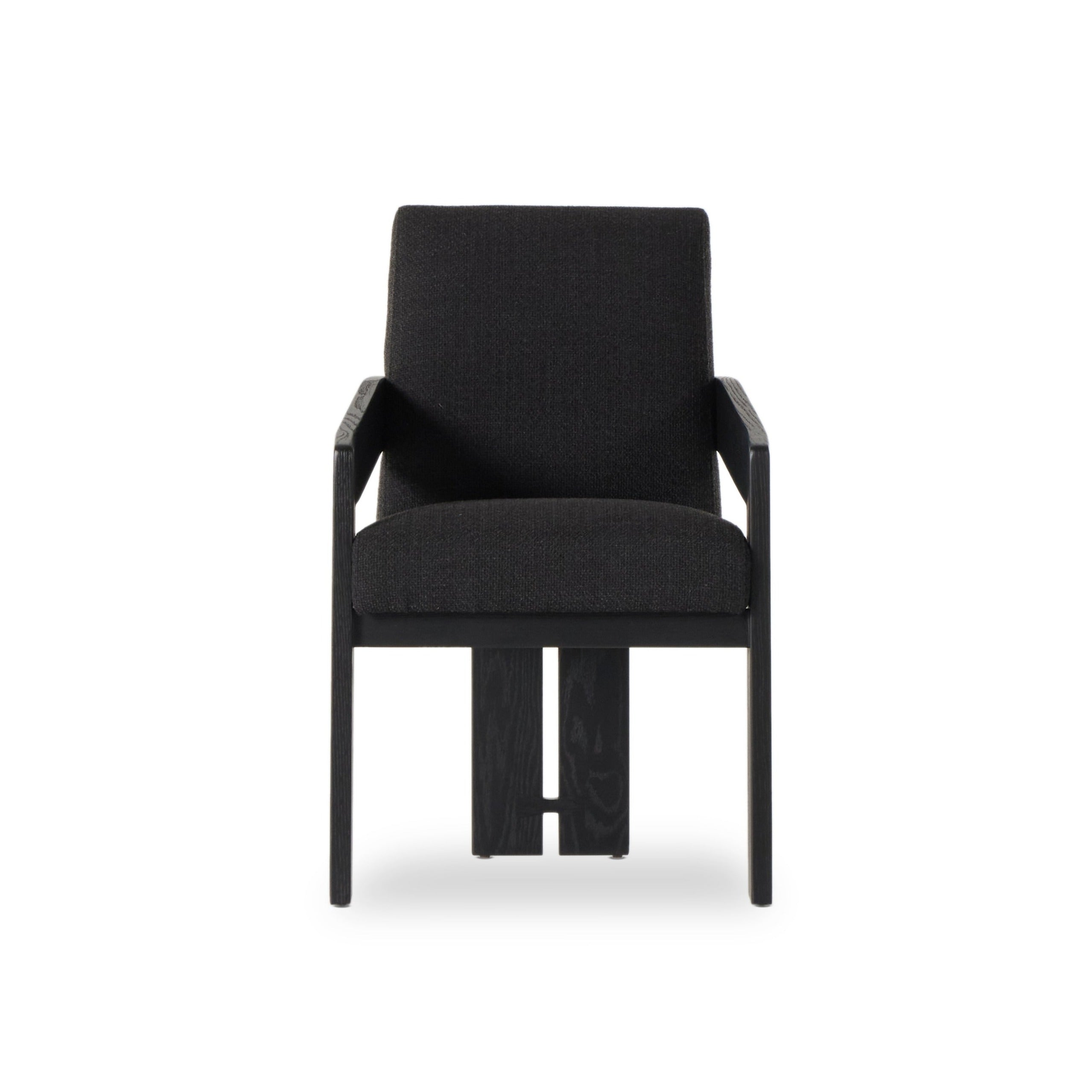 Roxy Dining Armchair-Gibson Black - StyleMeGHD - 