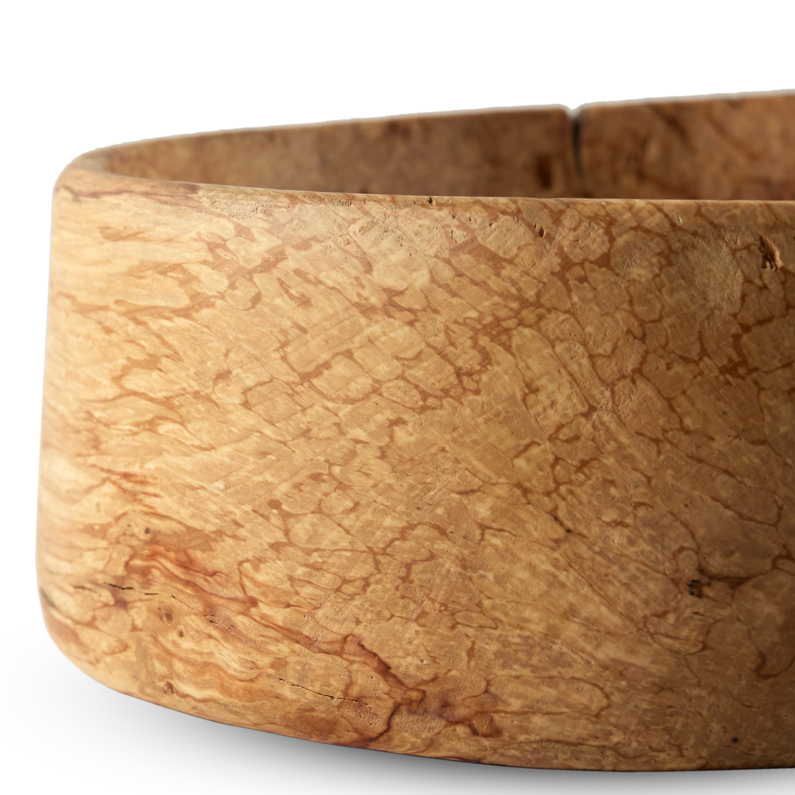 Spalted Serving Bowl-Natural Spalted - StyleMeGHD - 