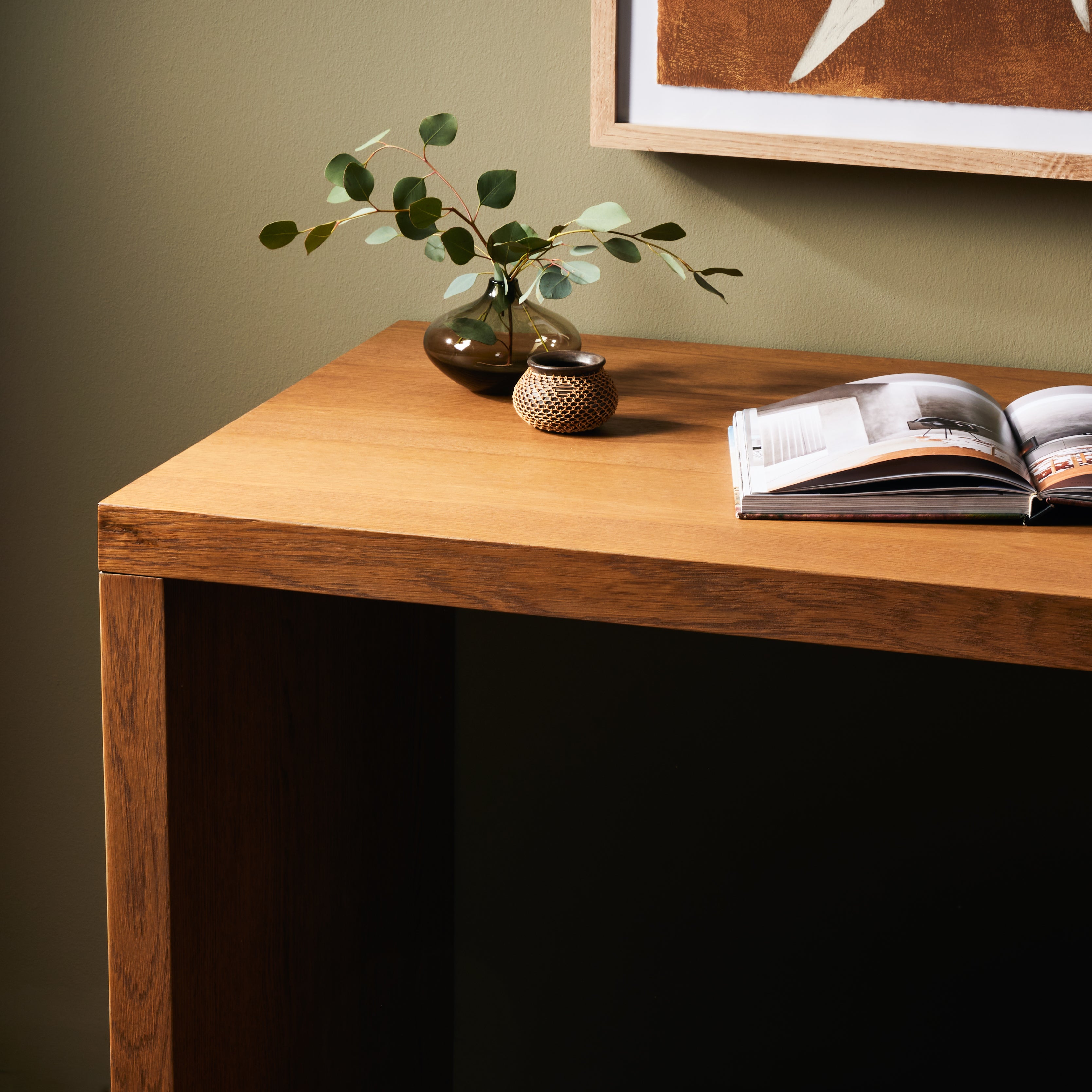 Posada Desk-Amber Oak Veneer - StyleMeGHD - 