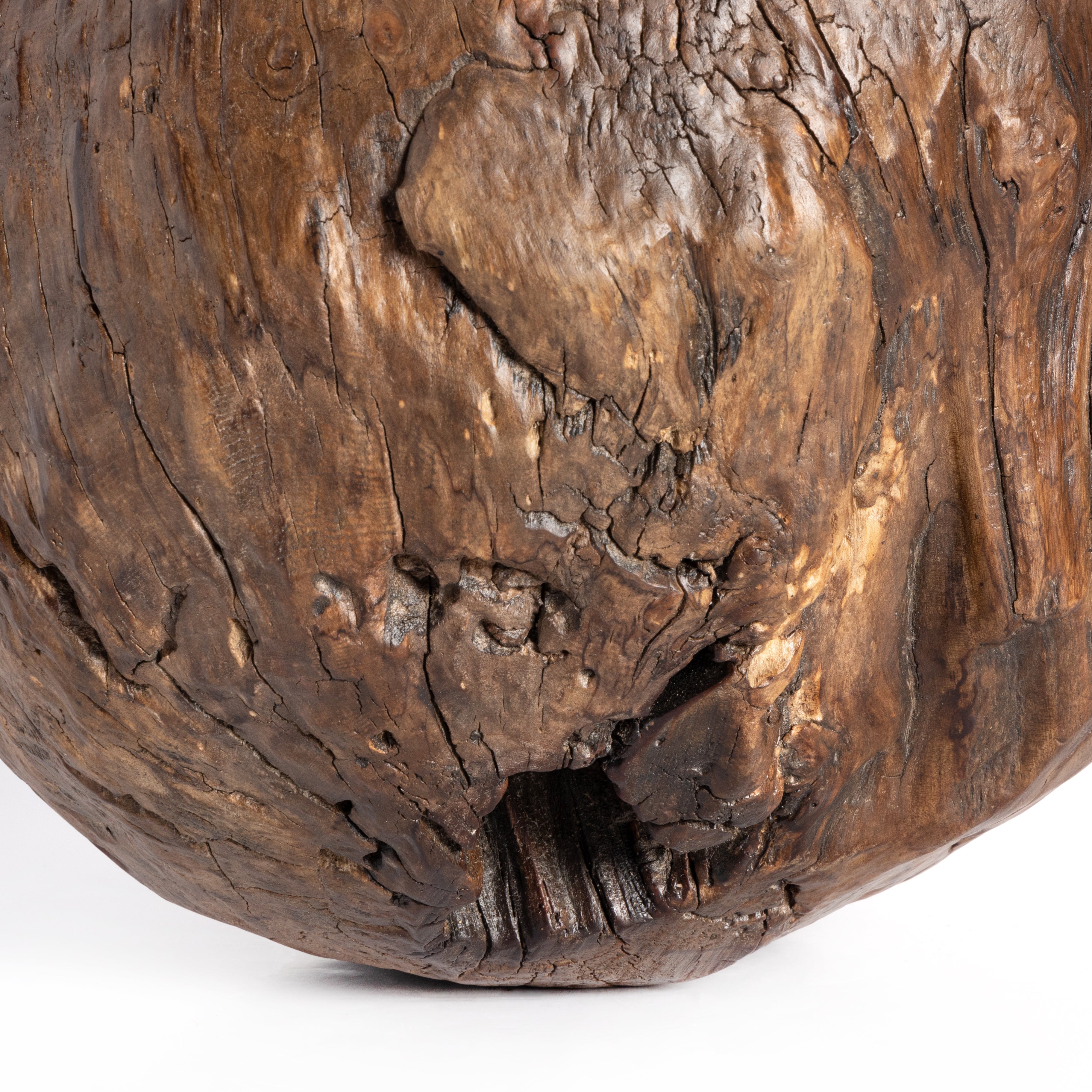 Burl Wood Ball - StyleMeGHD - 