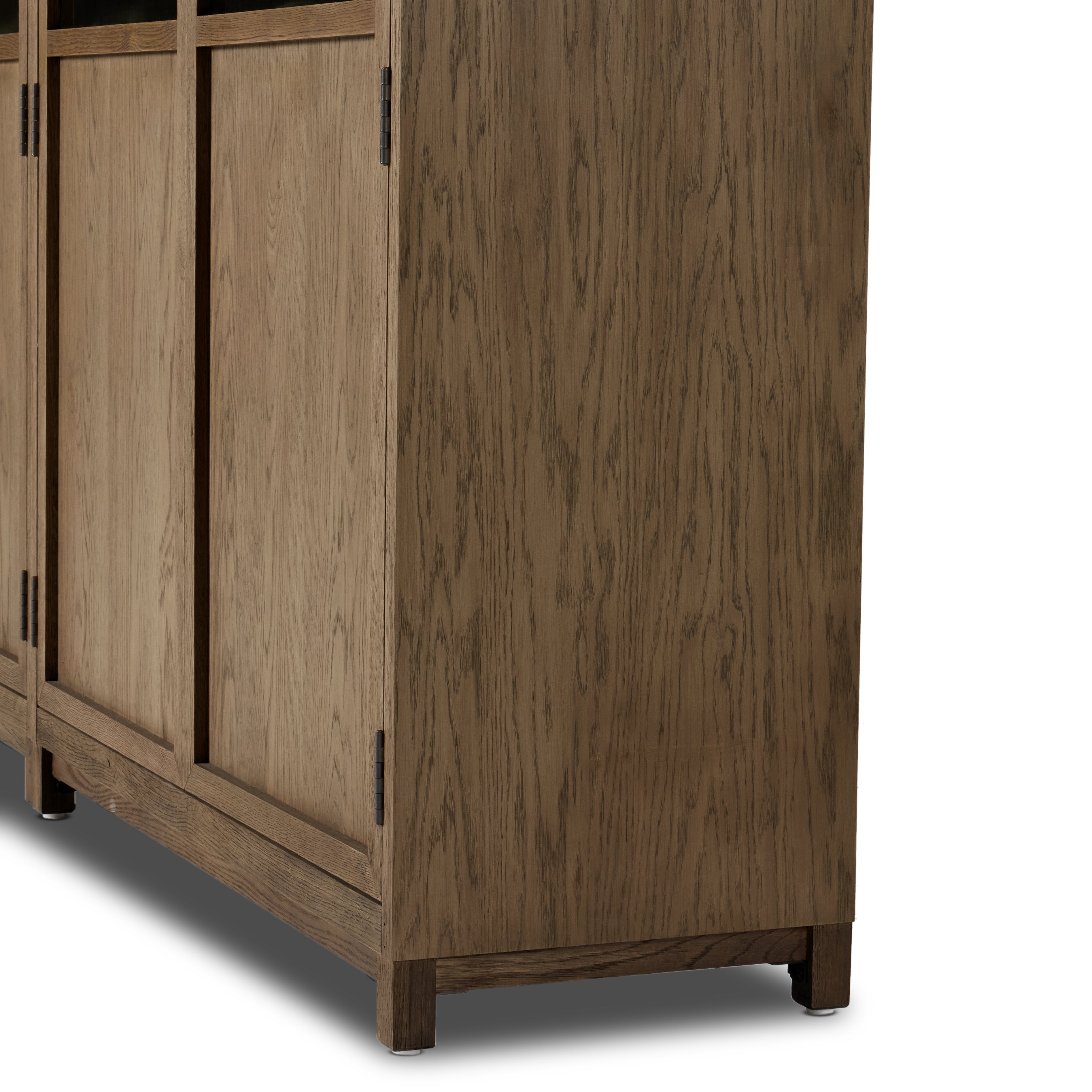 Millie Panel And Glass Door Double Cabinet - StyleMeGHD - 