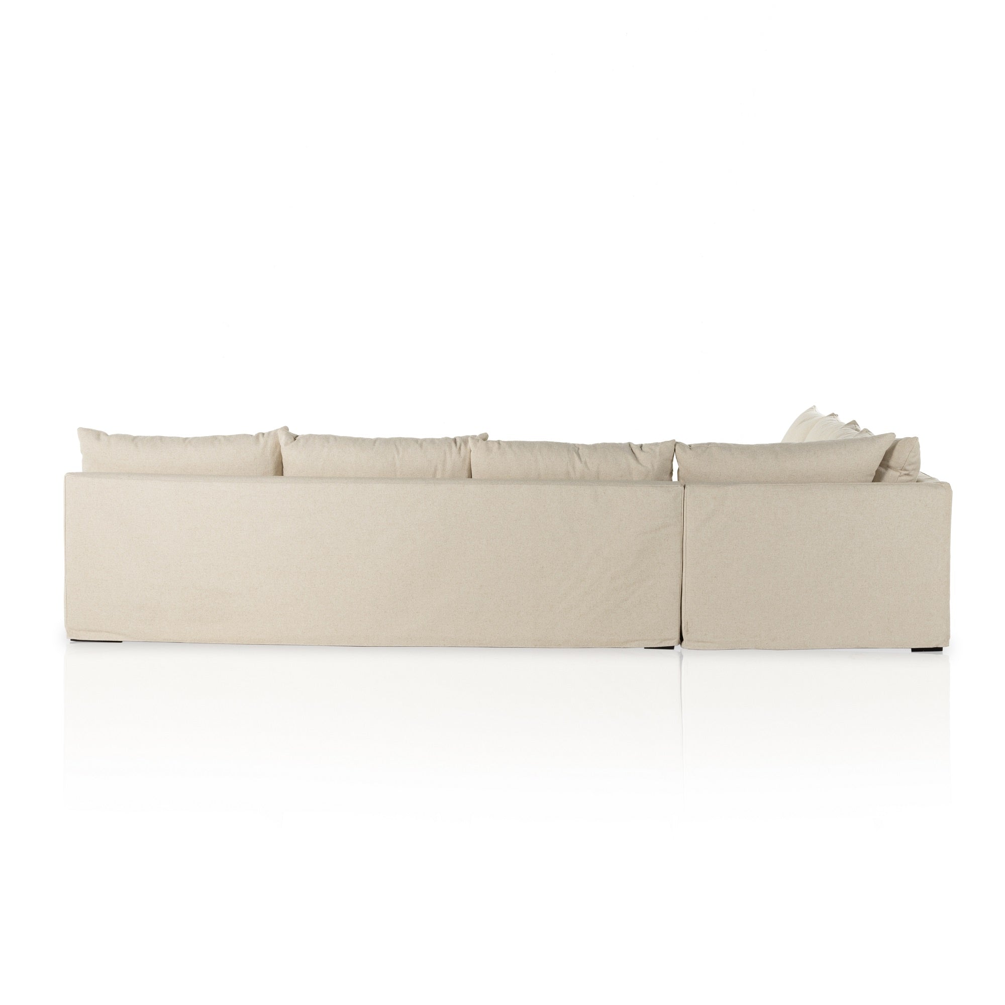 Grant Slipcover 3-Piece Sectional