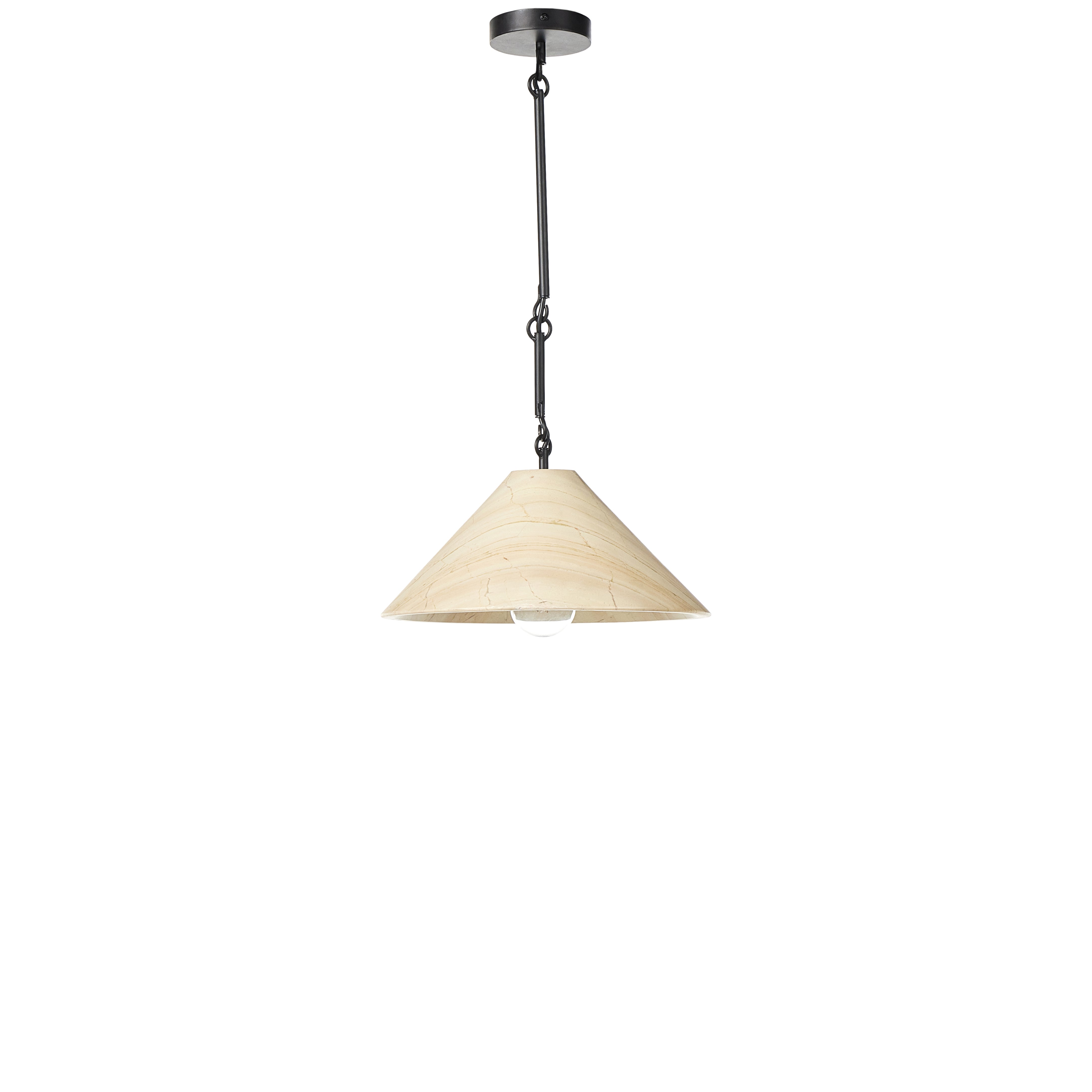 Concetta Pendant-Ecru Marble Solid - StyleMeGHD - 