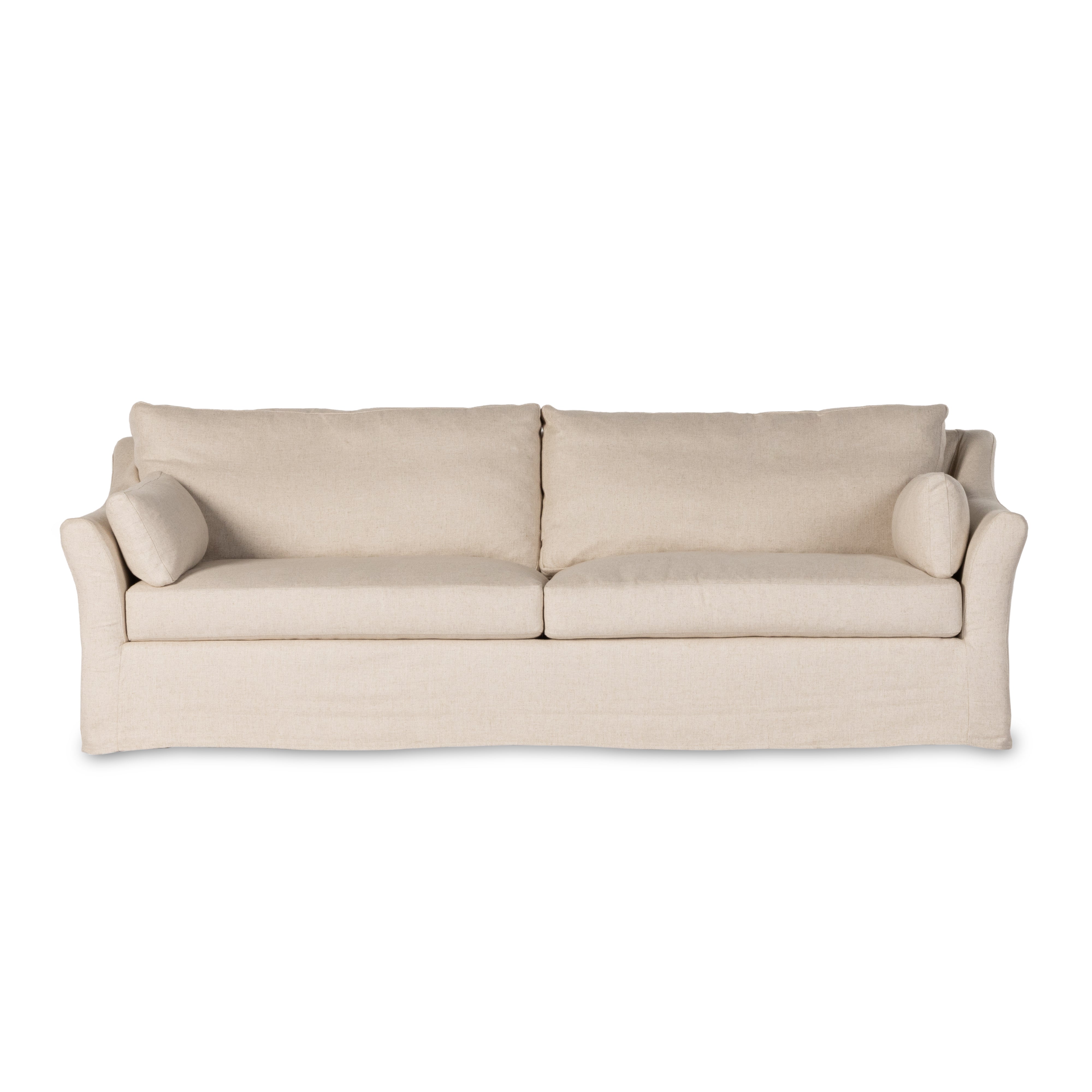 Delray Slipcover Sofa-97"-Evere Creme - StyleMeGHD - 