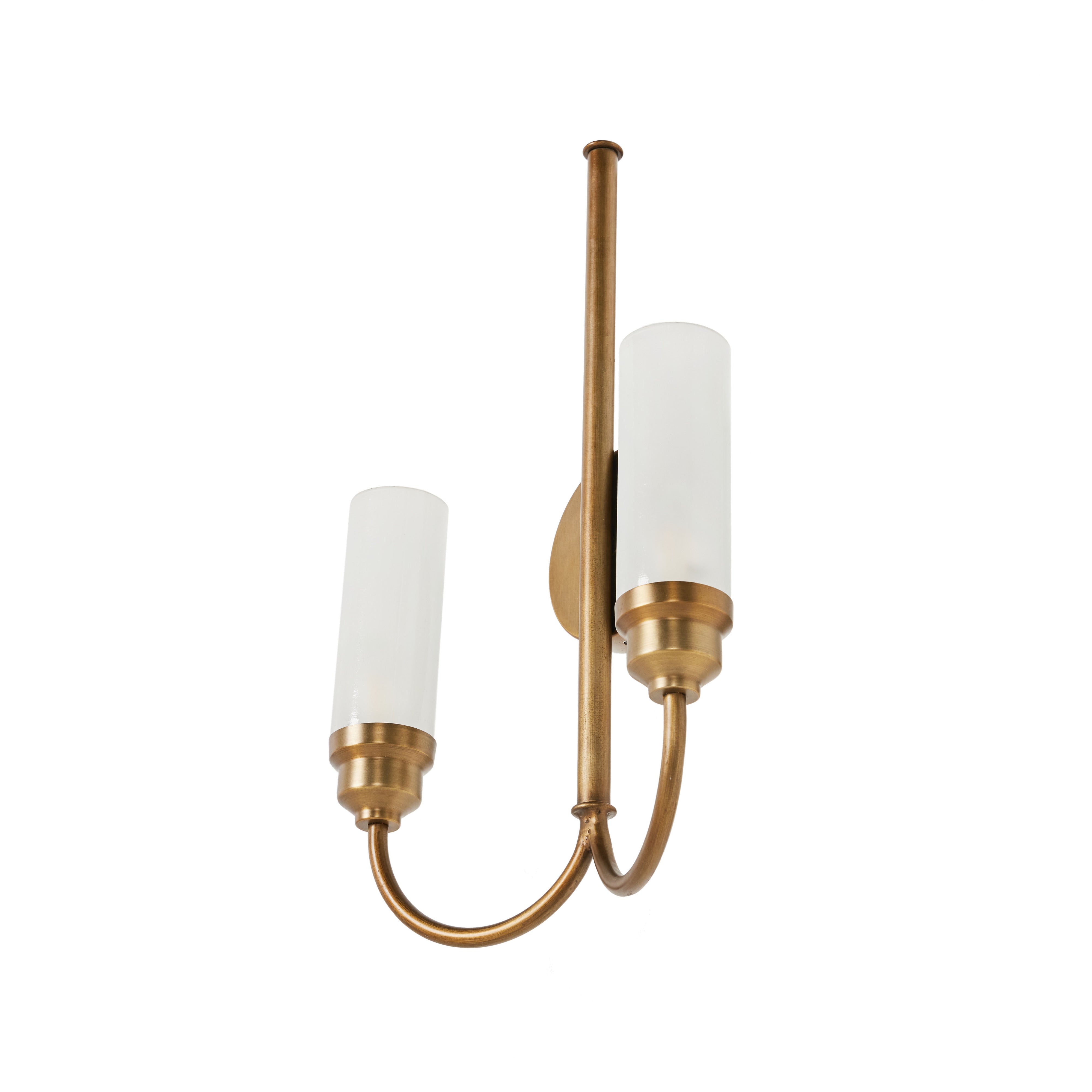 Darby Sconce-Antique Brass Iron - StyleMeGHD - 