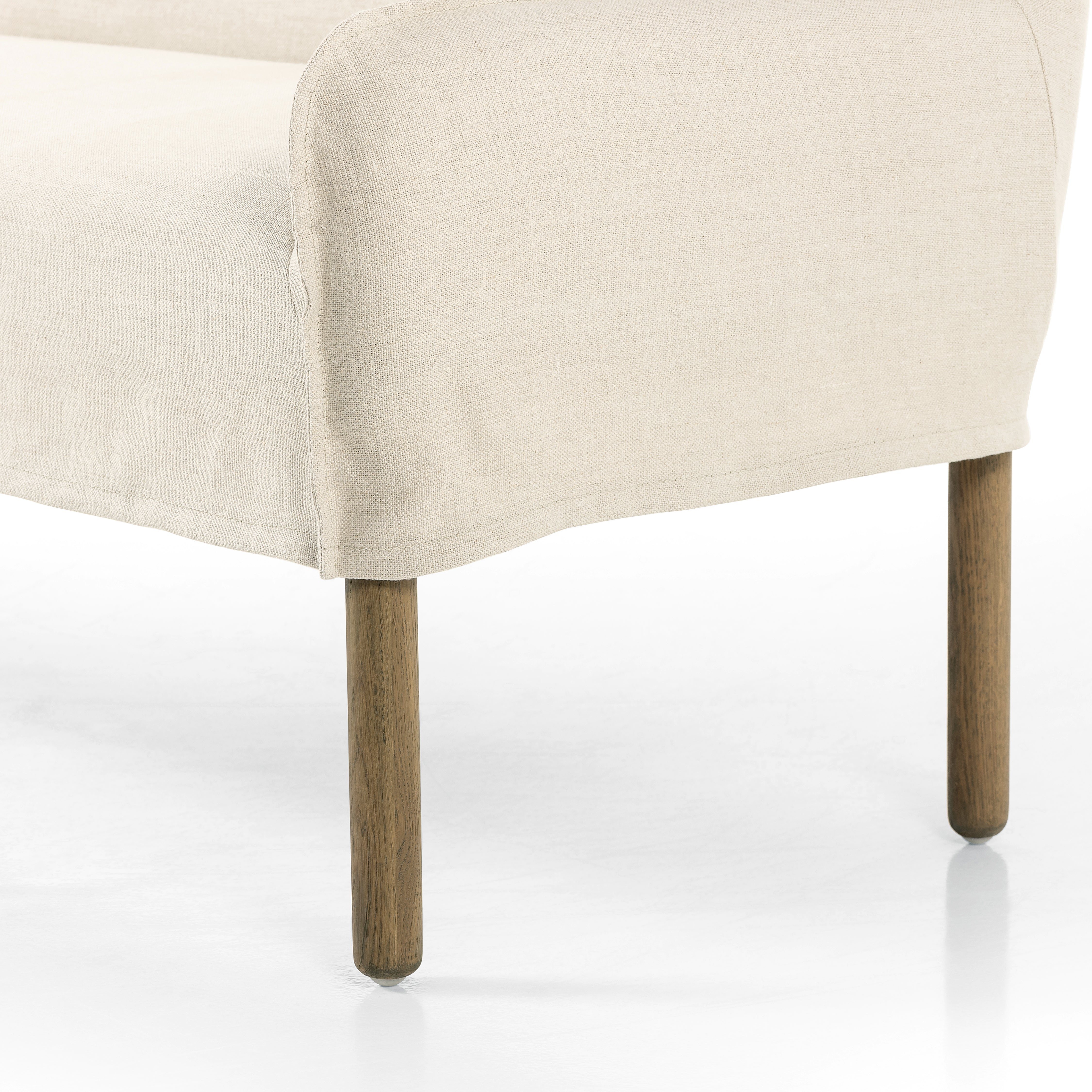 Addington Slipcover Bench-Brussels Ntrl - StyleMeGHD - 