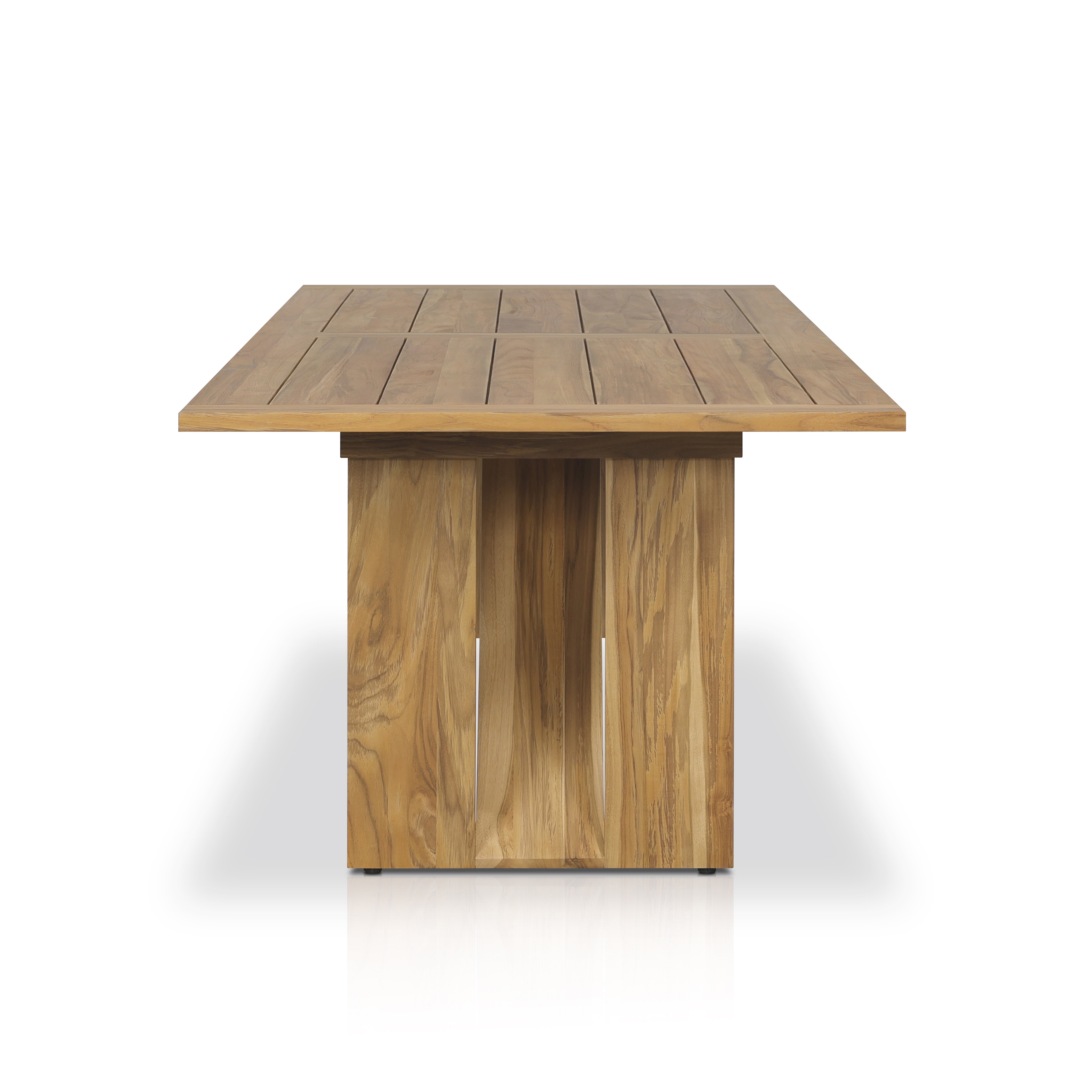 Enders Outdoor Dining Table-Ntrl-Fsc - StyleMeGHD - 