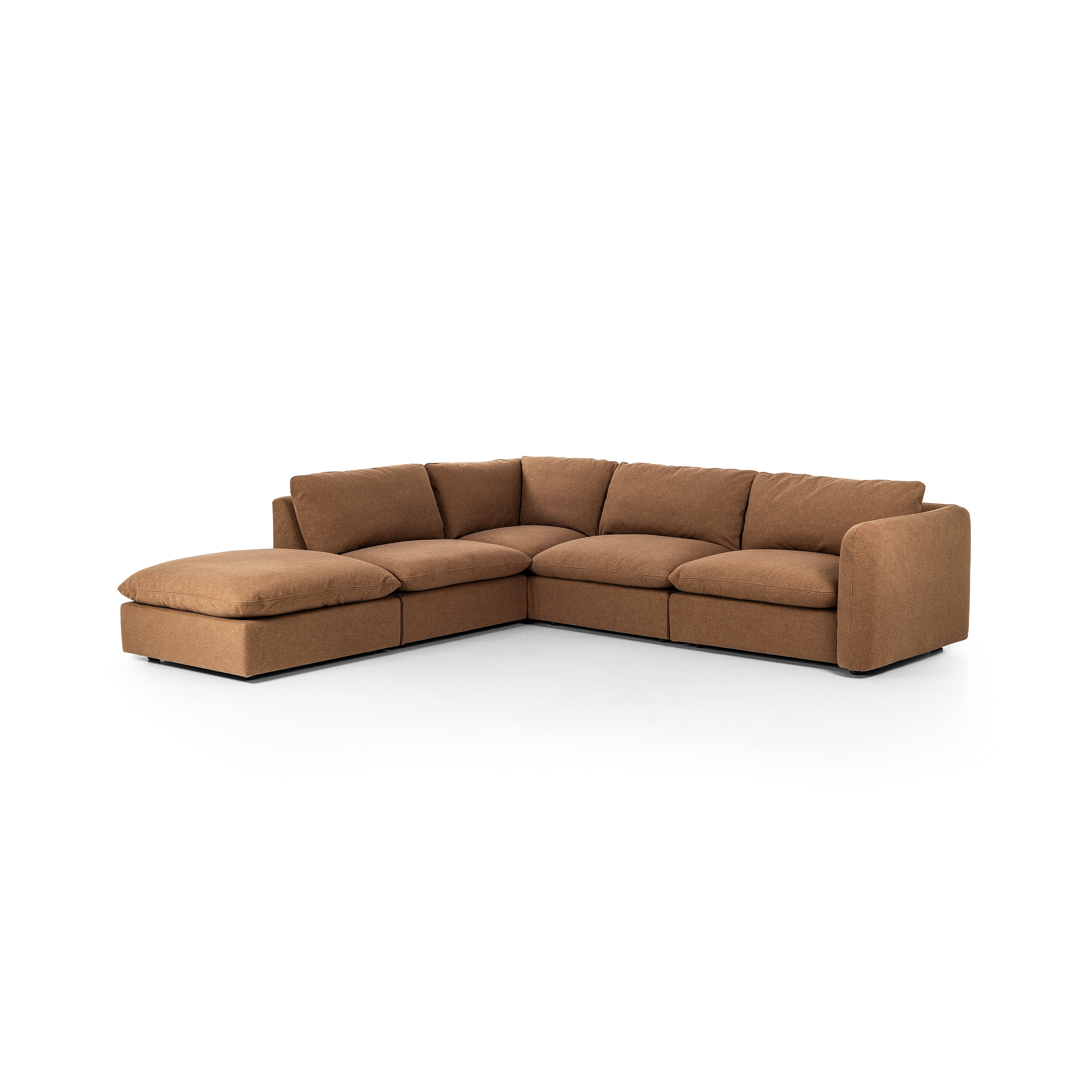 Ingel 4-piece Sectional W/ Ottoman - StyleMeGHD - 