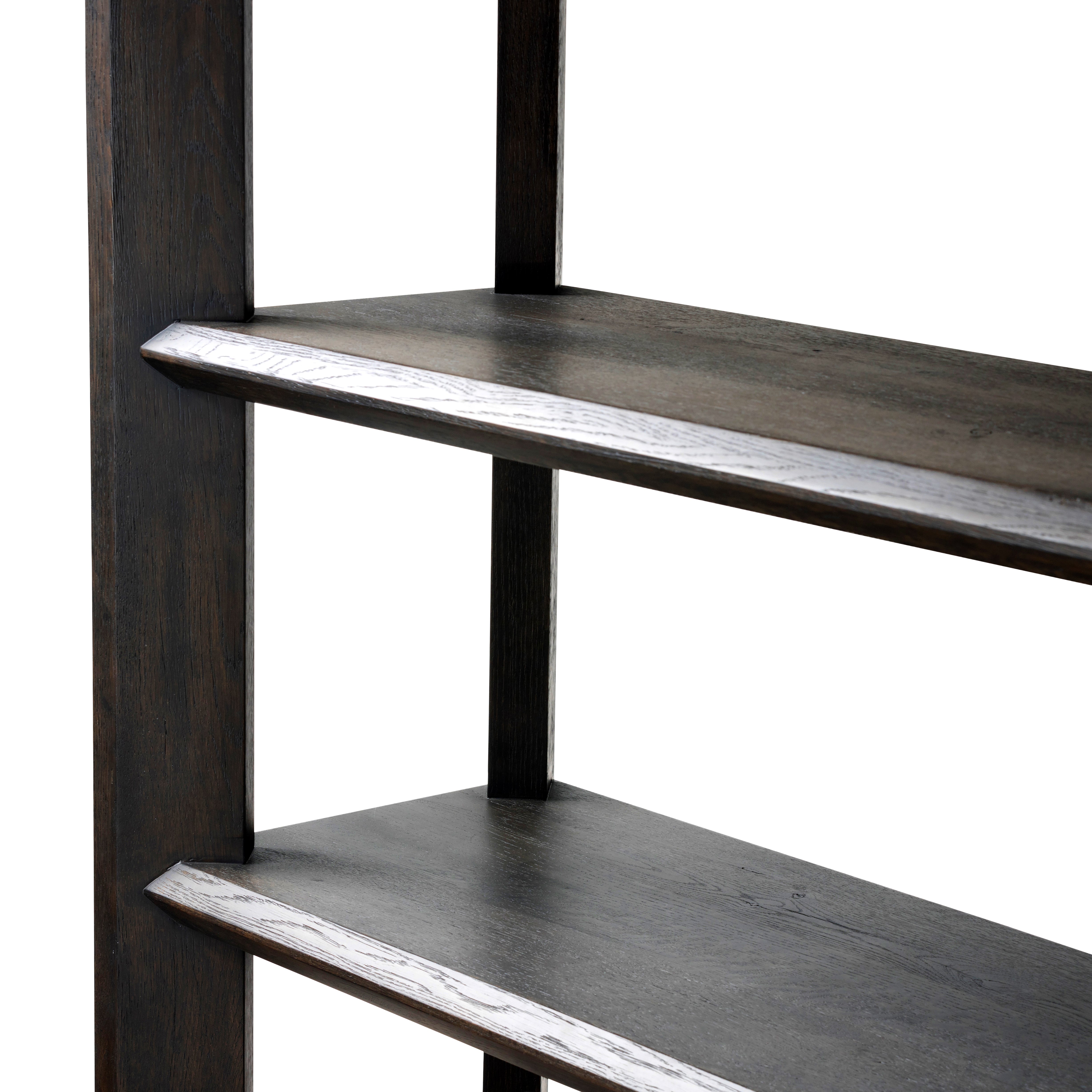 Orwin Bookshelf-Smoked Black Oak - StyleMeGHD - 