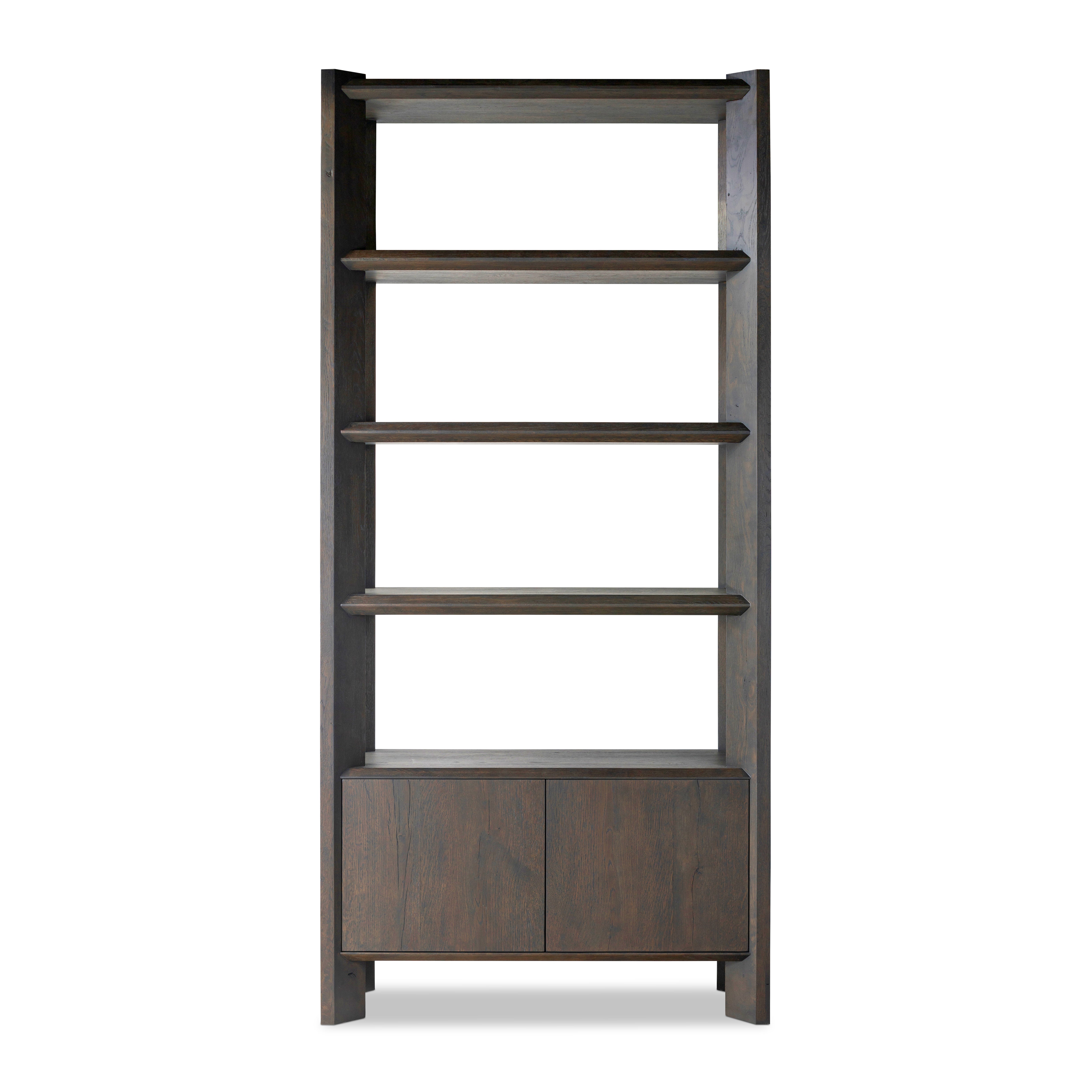 Orwin Bookshelf-Smoked Black Oak - StyleMeGHD - 