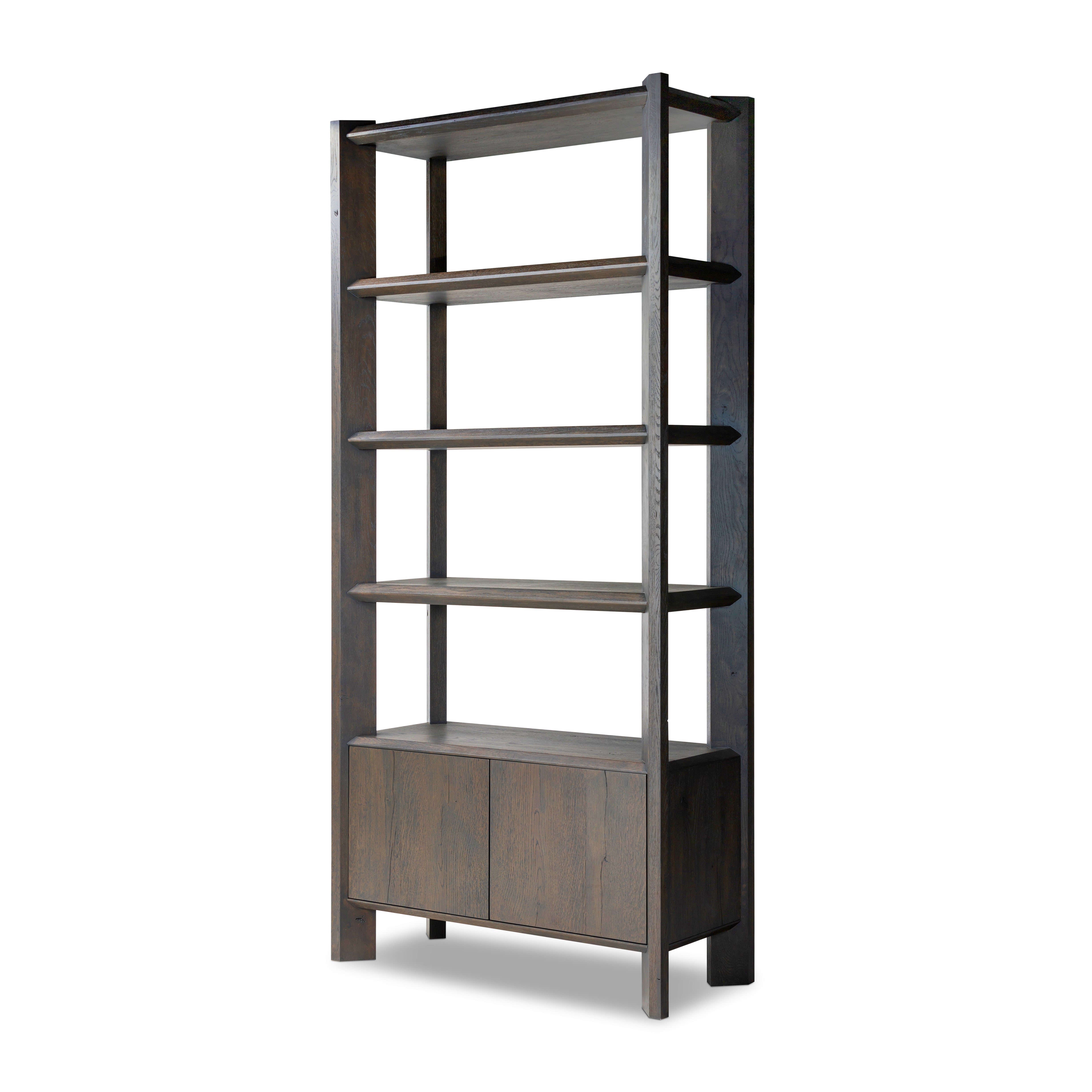 Orwin Bookshelf-Smoked Black Oak - StyleMeGHD - 