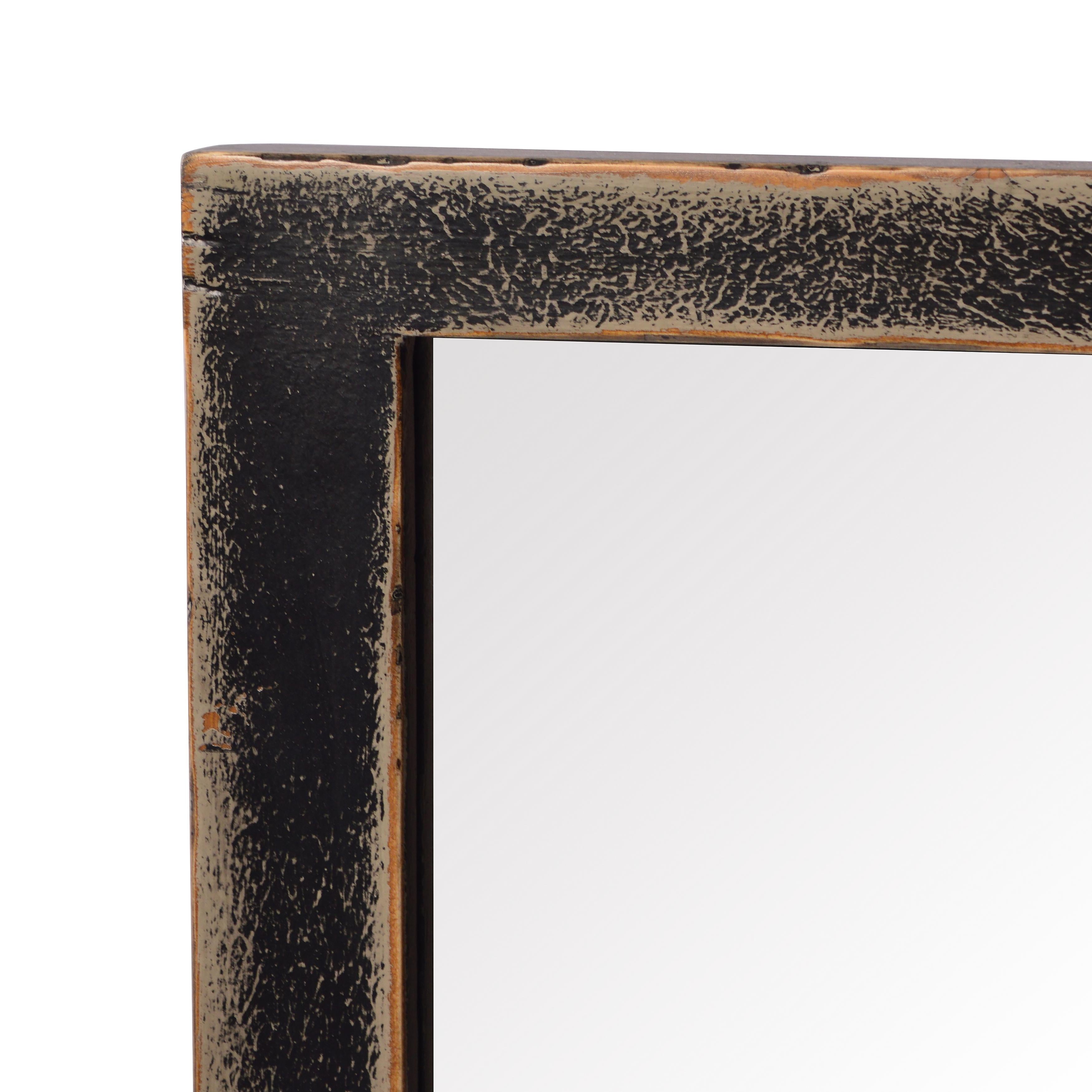 Hitchens Wall Mirror-Worn Black - StyleMeGHD - 