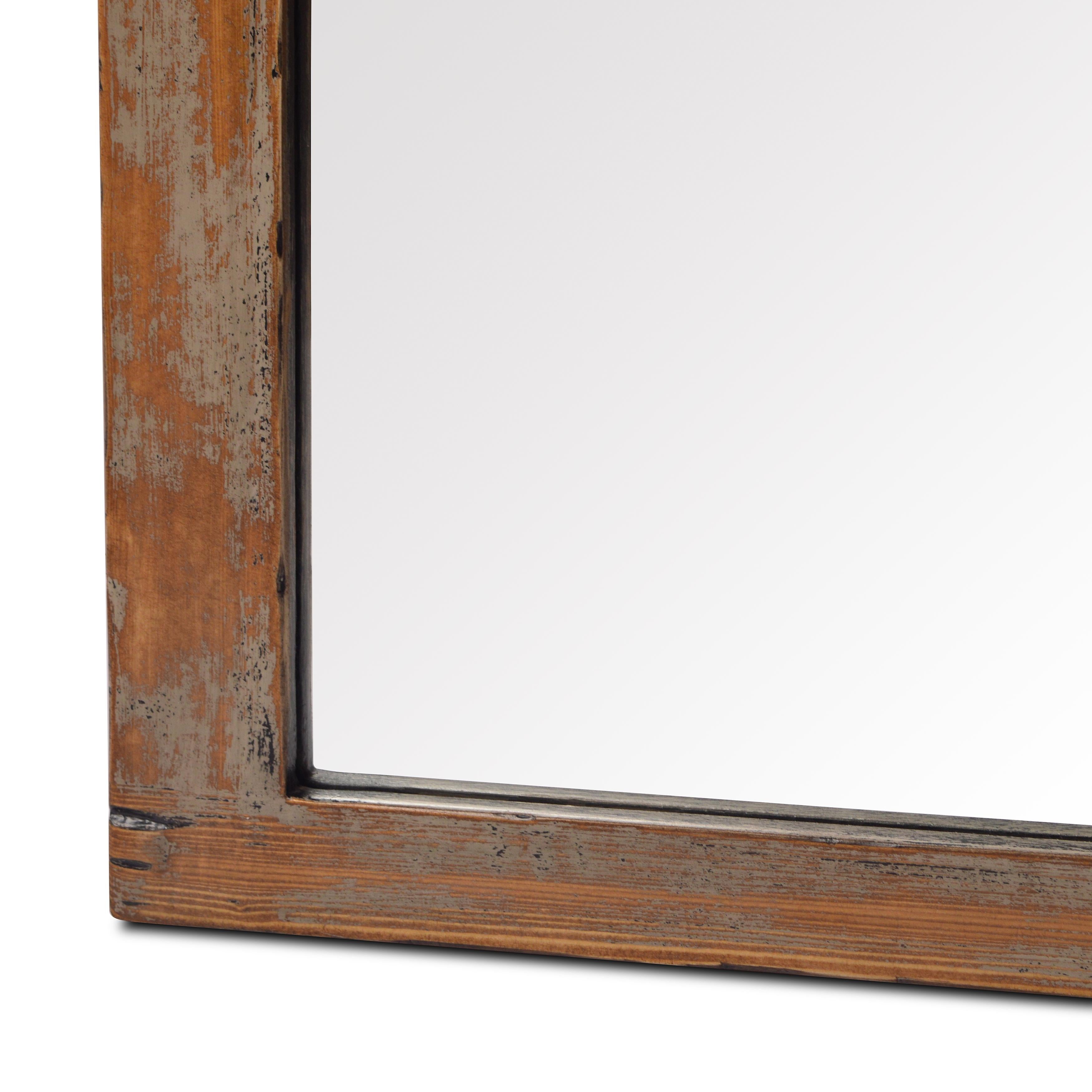 Hitchens Wall Mirror-Worn Black - StyleMeGHD - 