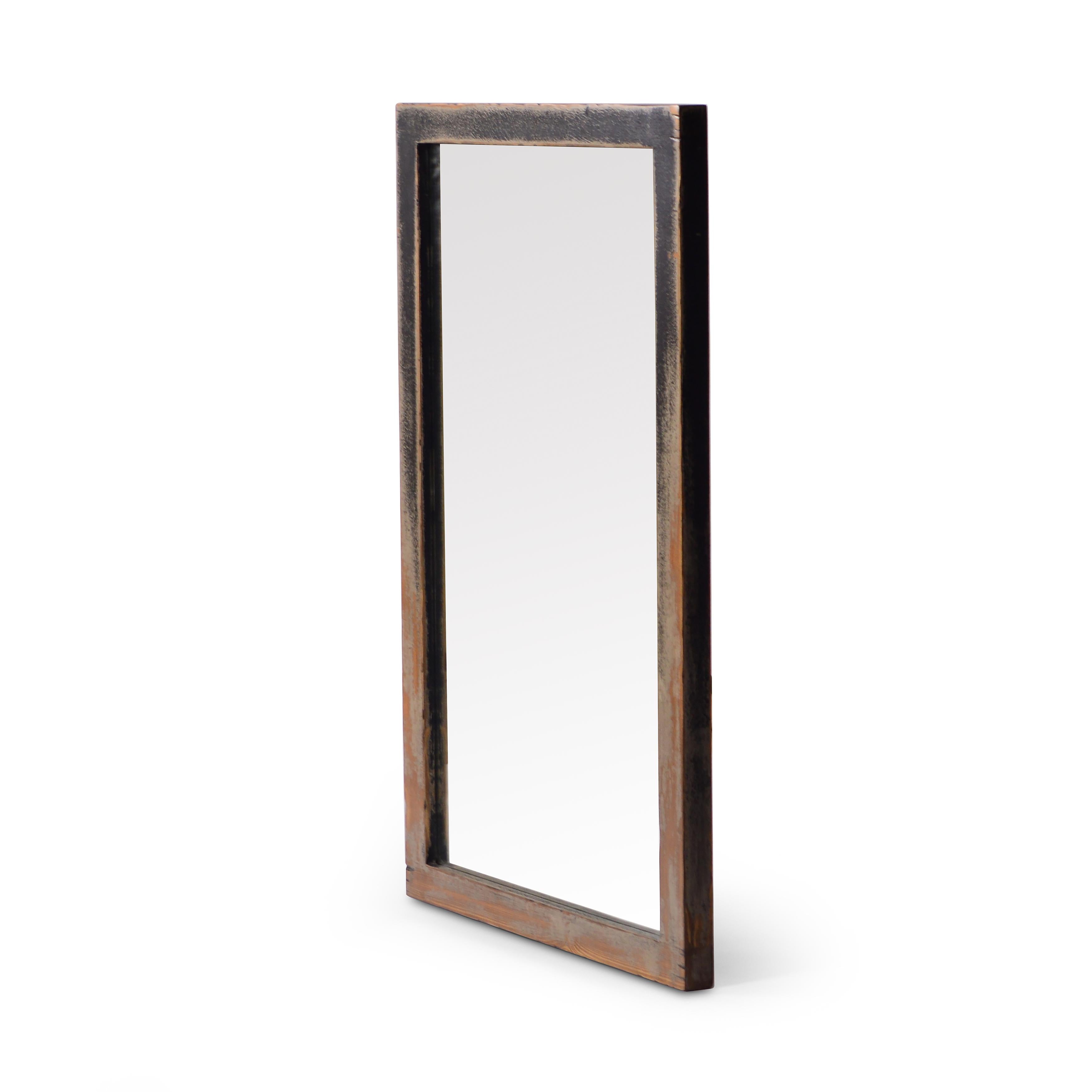 Hitchens Wall Mirror-Worn Black - StyleMeGHD - 