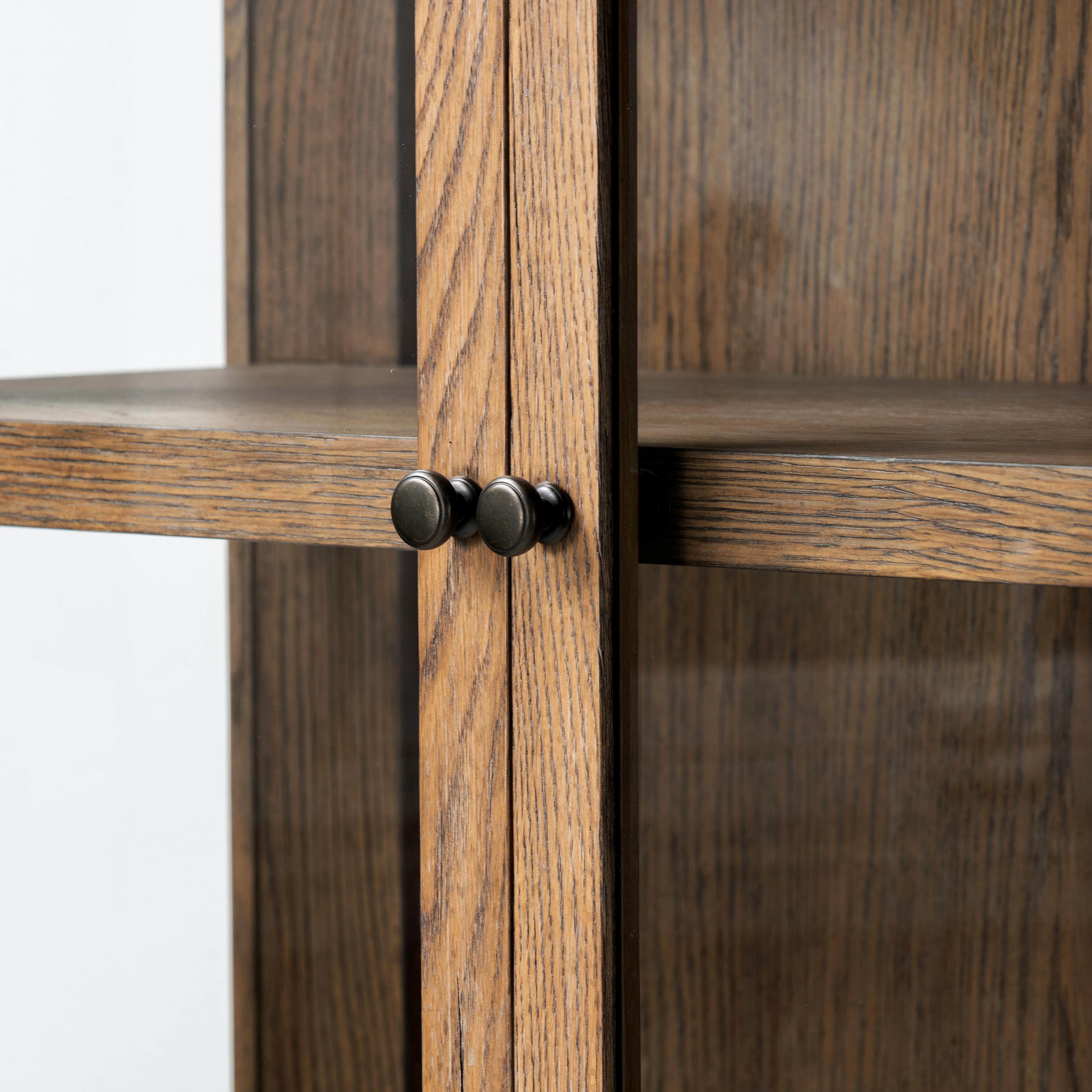 Norwich Cabinet-Weathered Oak Veneer - StyleMeGHD - 