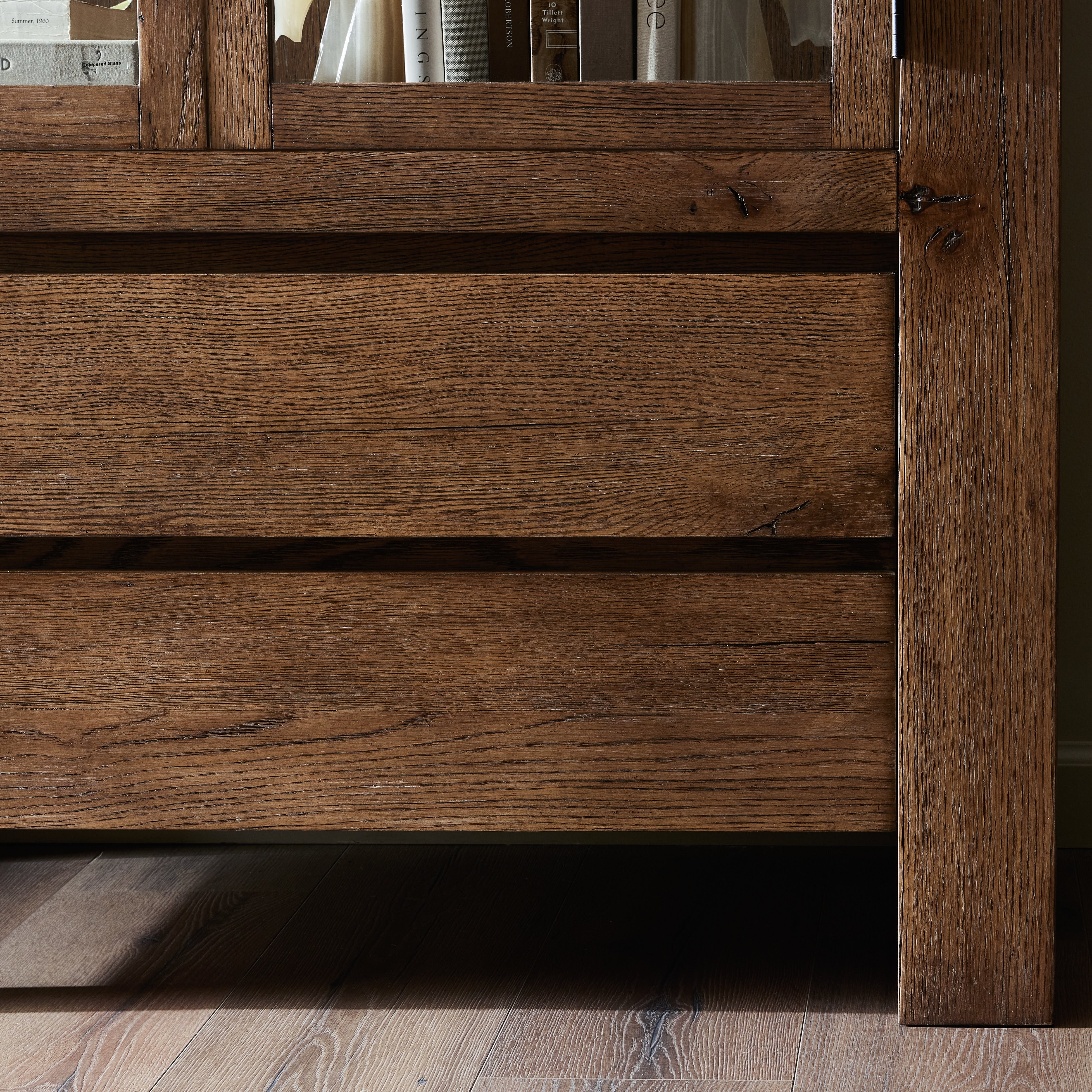 Norwich Cabinet-Weathered Oak Veneer - StyleMeGHD - 