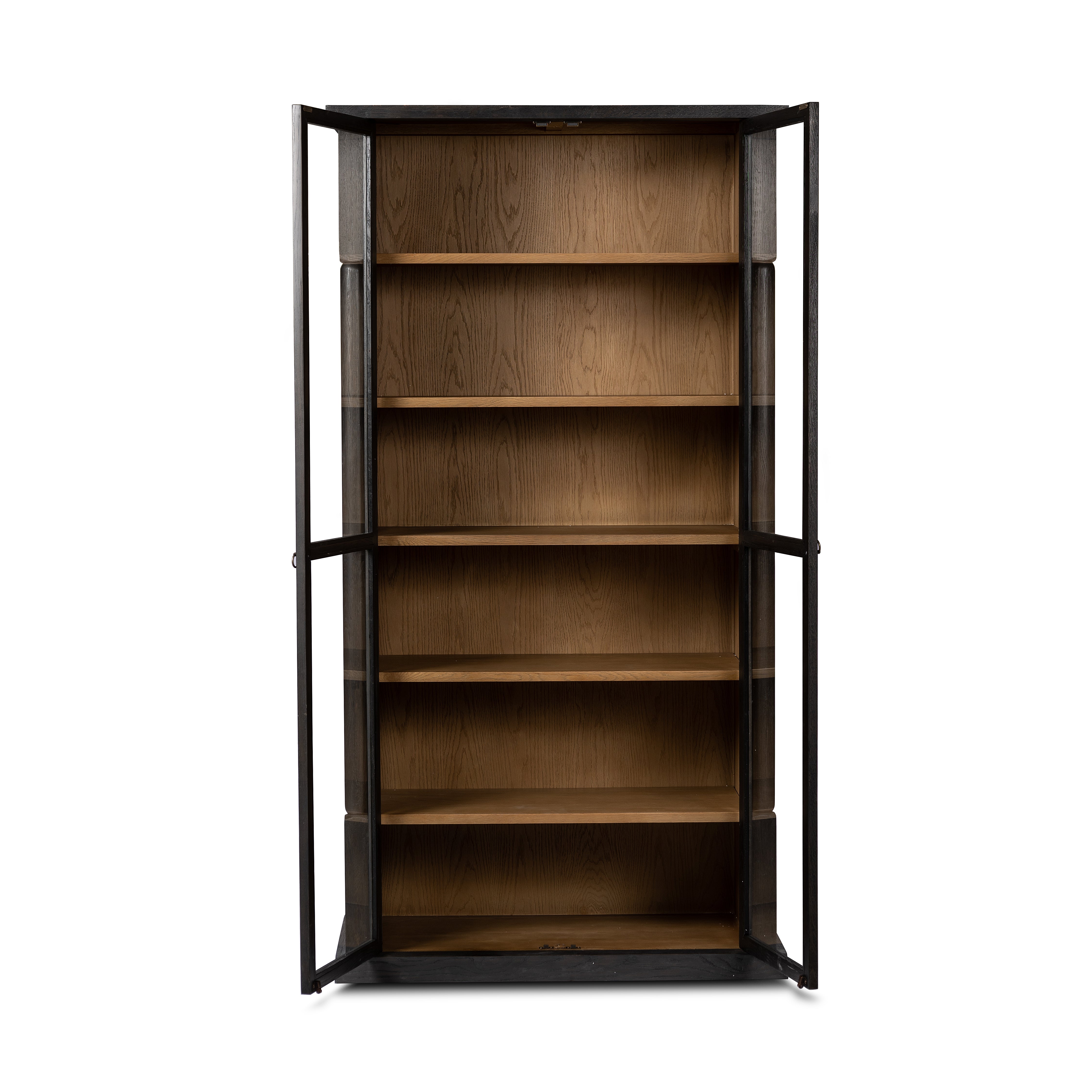 Concord Cabinet-Charcoal Oak Veneer - StyleMeGHD - 