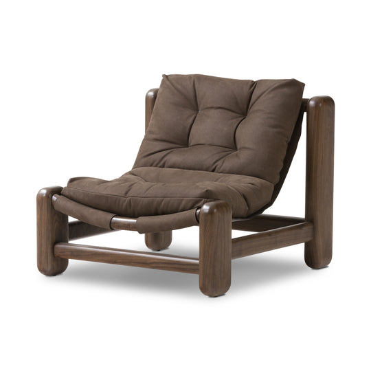 Lucio Chair-Nubuck Cigar - StyleMeGHD - 