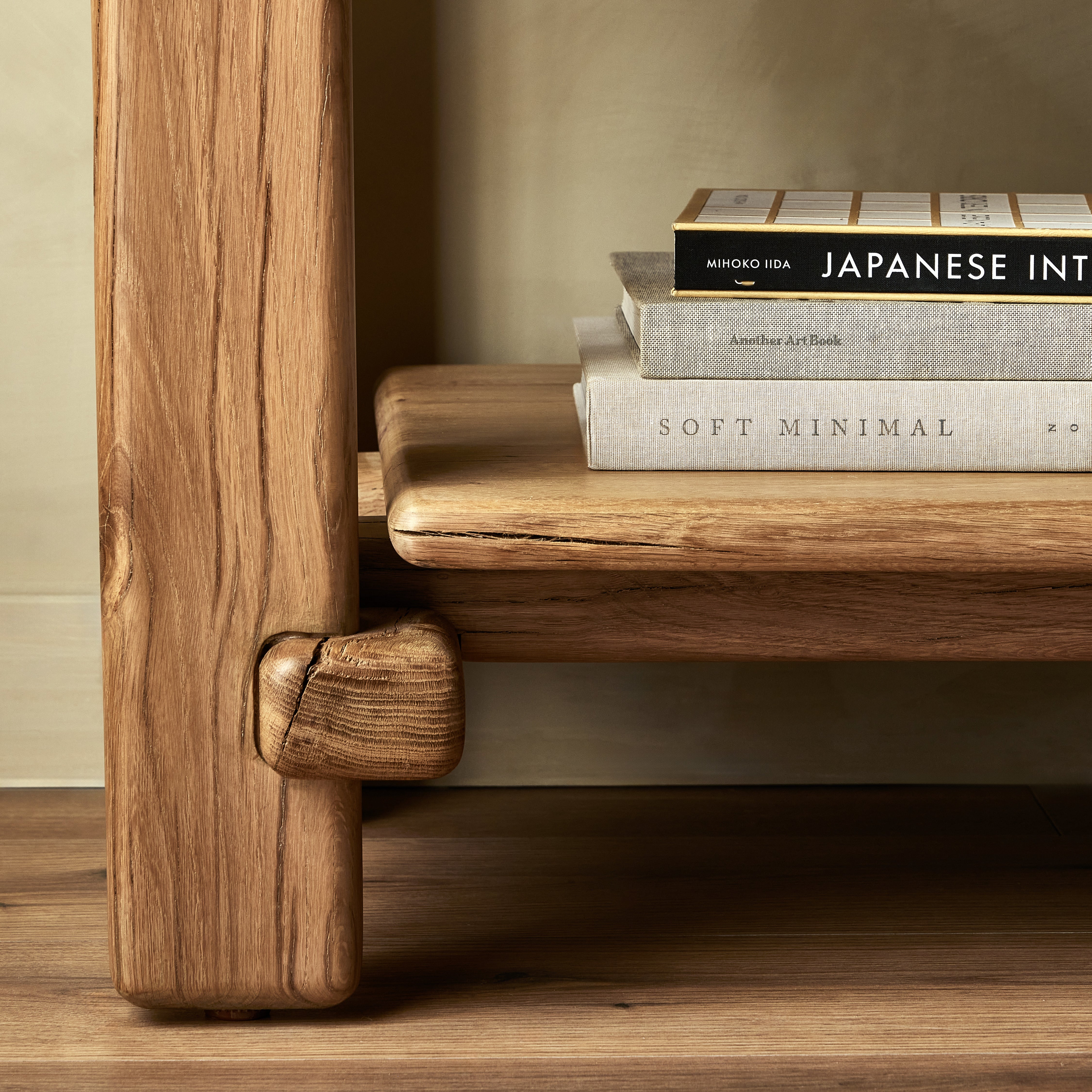 Marcia Low Console Table-French Oak - StyleMeGHD - 