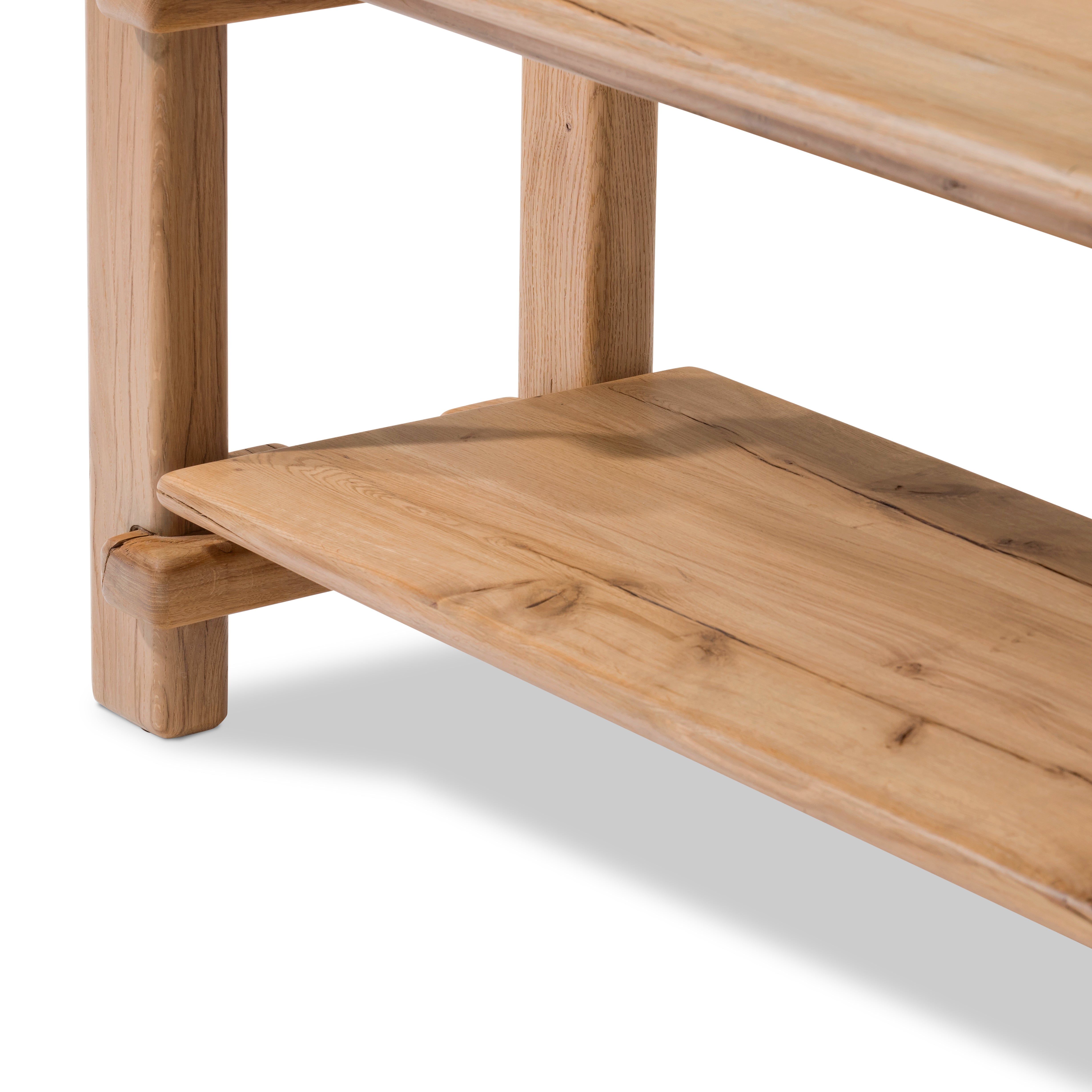 Marcia Low Console Table-French Oak - StyleMeGHD - 