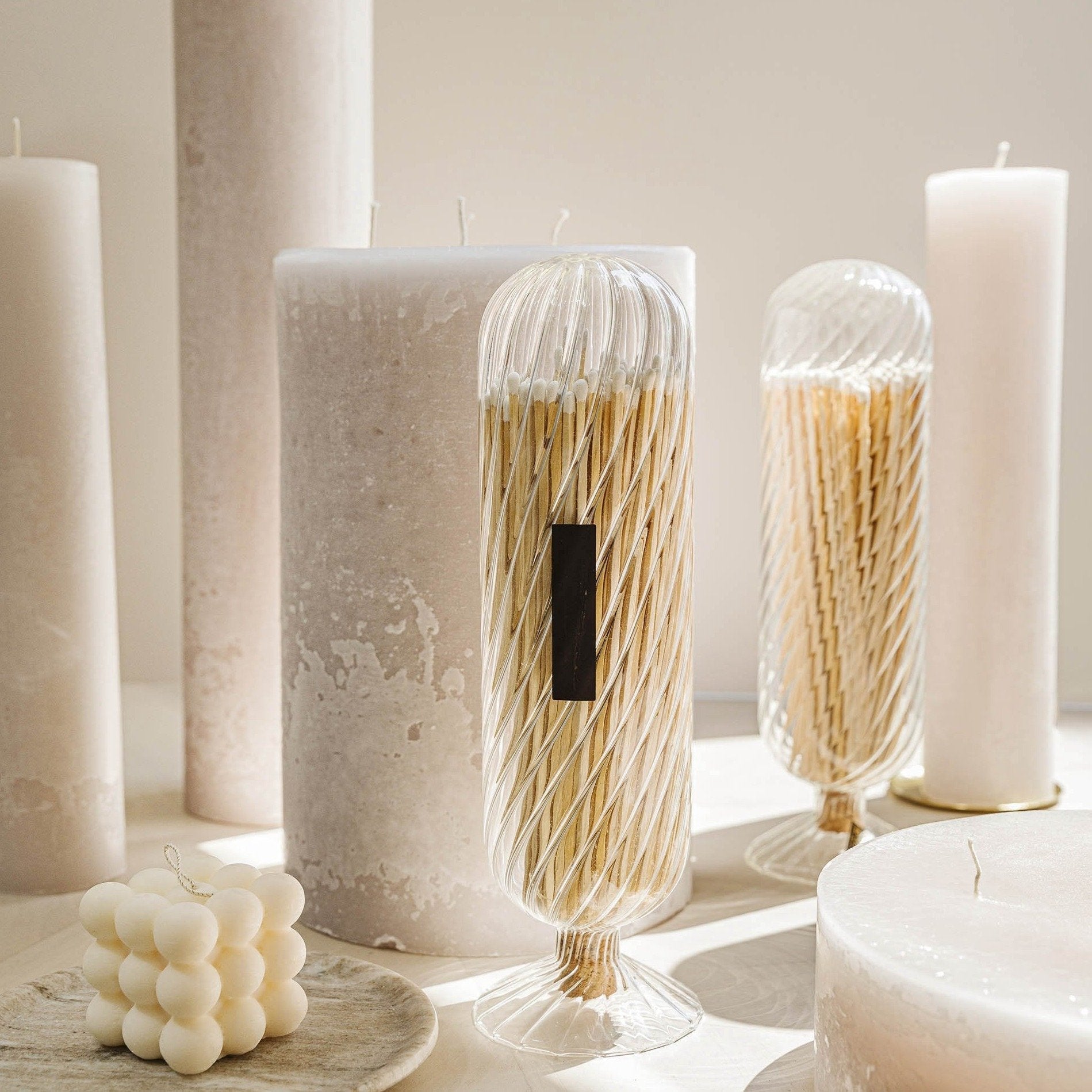 4-Wick Pillar Candle - StyleMeGHD - Candles + Diffusers