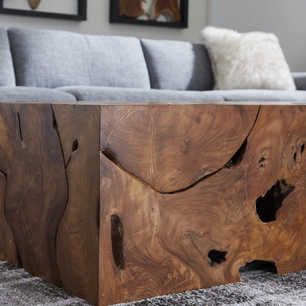 Teak Slice Coffee Table - StyleMeGHD - Coffee Tables