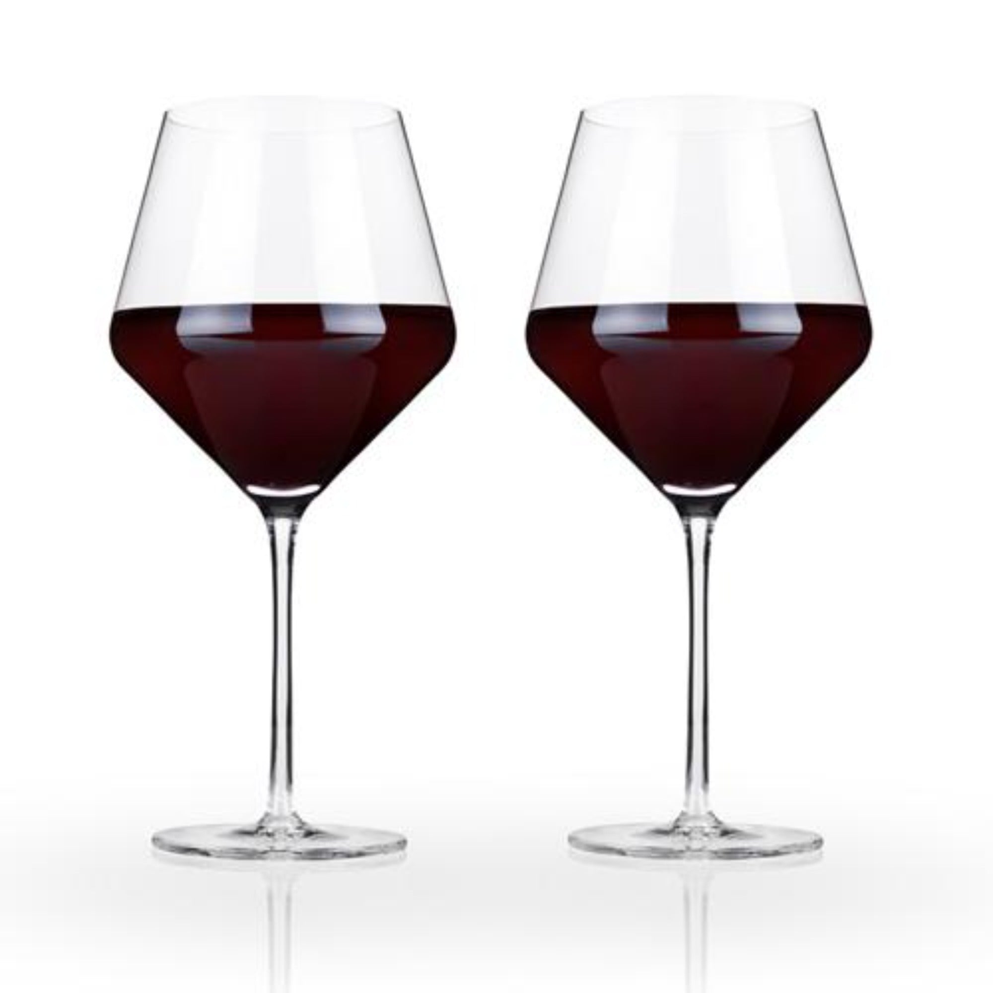 Jolie Burgundy Glasses, Set of 2 - StyleMeGHD - Modern Home Decor